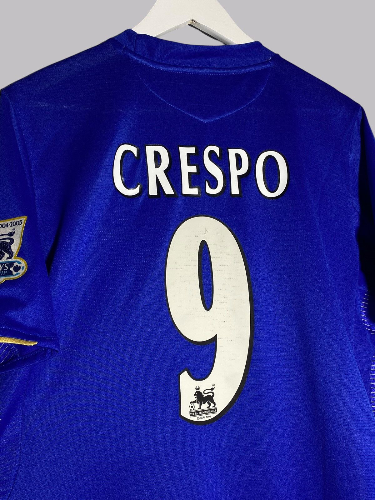 Umbro × Vintage #9 CRESPO FC Chelsea 2005/06 Home Football Shirt Jersey Size US M / EU 48-50 / 2 - 7 Thumbnail