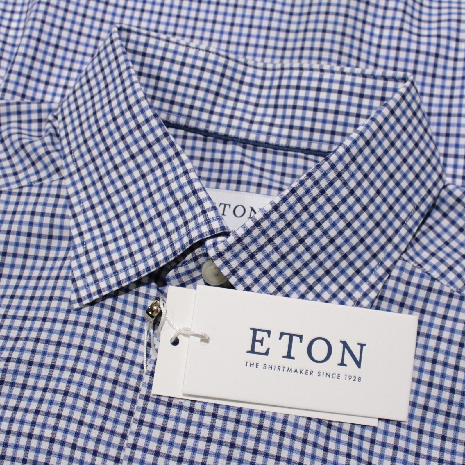 Eton Eton New with tags Shirt Size S US In Blue Size US S / EU 44-46 / 1 - 1 Thumbnail