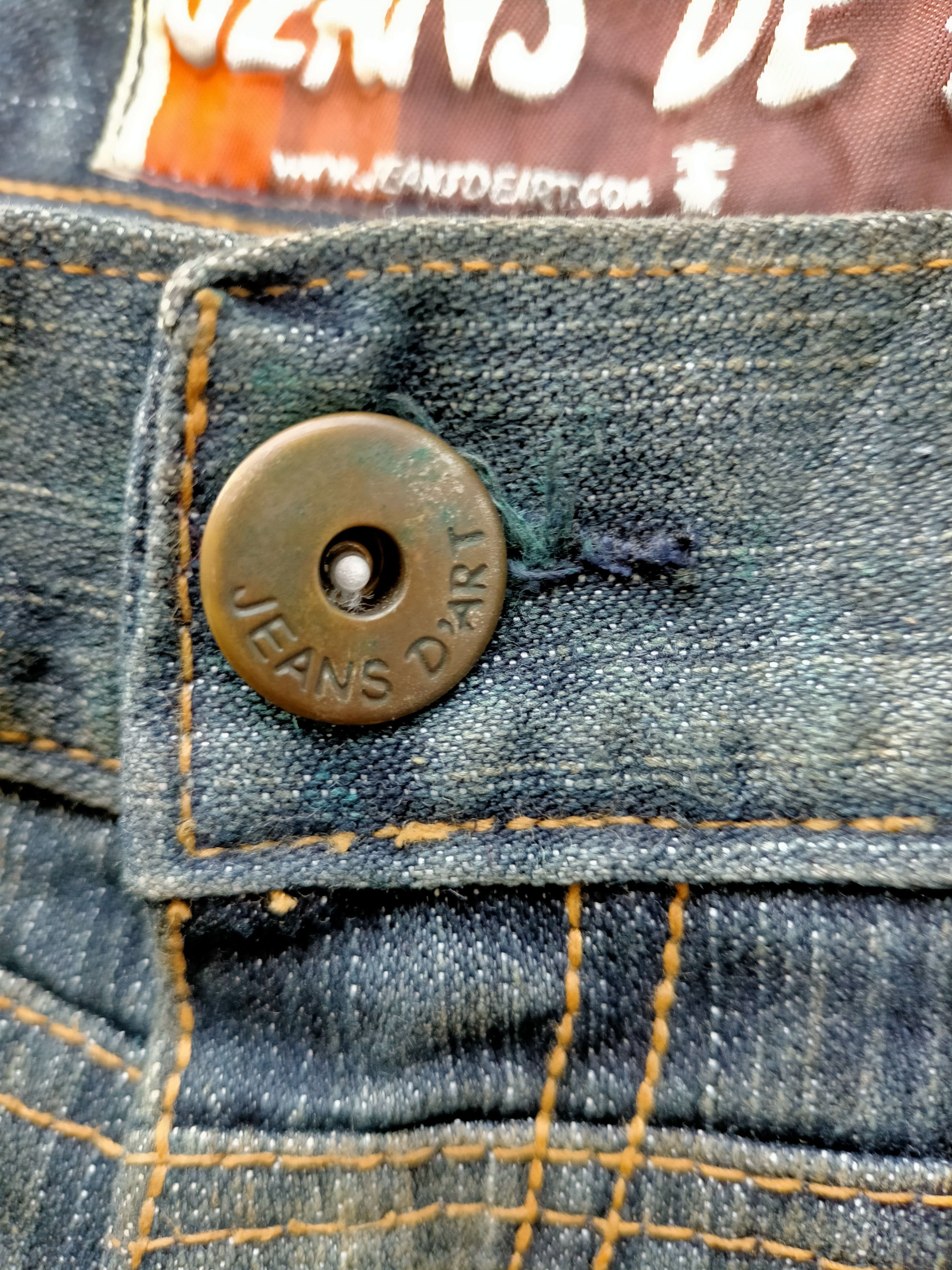 If Six Was Nine × Japanese Brand Jeans De Art Multipocket Cargo Punk Style Denim Pants Size US 32 / EU 48 - 20 Thumbnail