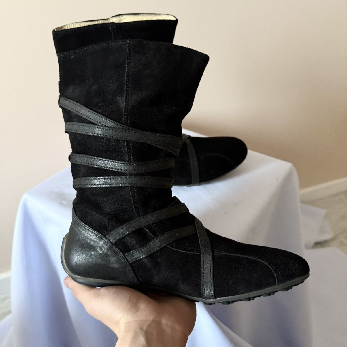 Dirk Bikkembergs Punk Kickers Straps Boxing Biker Boots Bikkembergs Ash Vibe Size US 8 / IT 38 - 7 Thumbnail