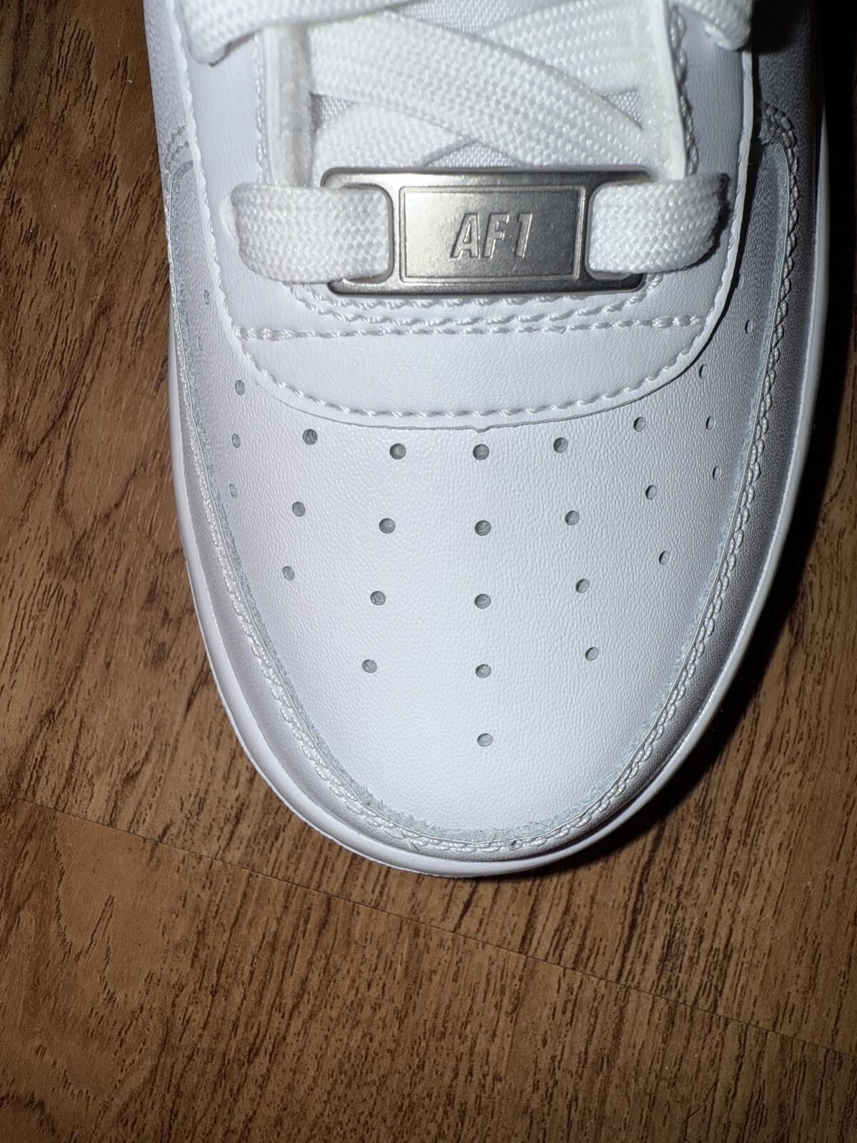 Nike Nike Air Force 1 Low White Bright Safety Orange (GS) Sample Size US 5 / EU 37 - 7 Thumbnail