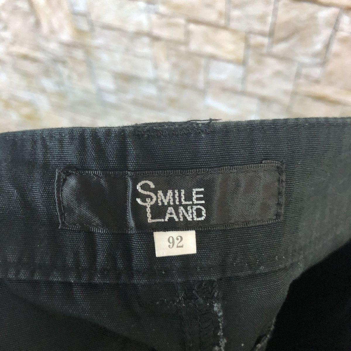 Japanese Brand Smile Land Dark Blue Cropped Pants #A317 Size US 36 / EU 52 - 21 Thumbnail