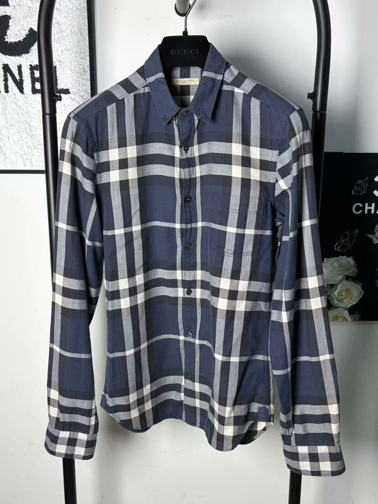 Burberry Burberry Plaid White Shirt xs Men Size US XS / EU 42 / 0 - 1 Thumbnail