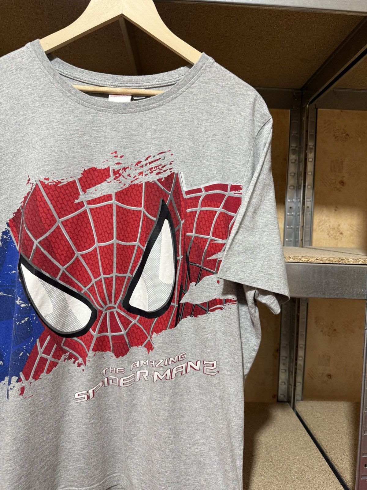 Cartoon Network × Marvel Comics Rare 2014 The Amazing Spider Man 2 Marvel Hype Y2K T-Shirt Size US XL / EU 56 / 4 - 3 Thumbnail