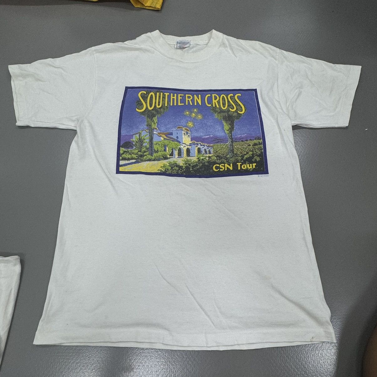 Band Tees × Vintage Vintage 1997 Crosby, Stills & Nash – Southern Cross Tour Size US L / EU 52-54 / 3 - 2 Thumbnail