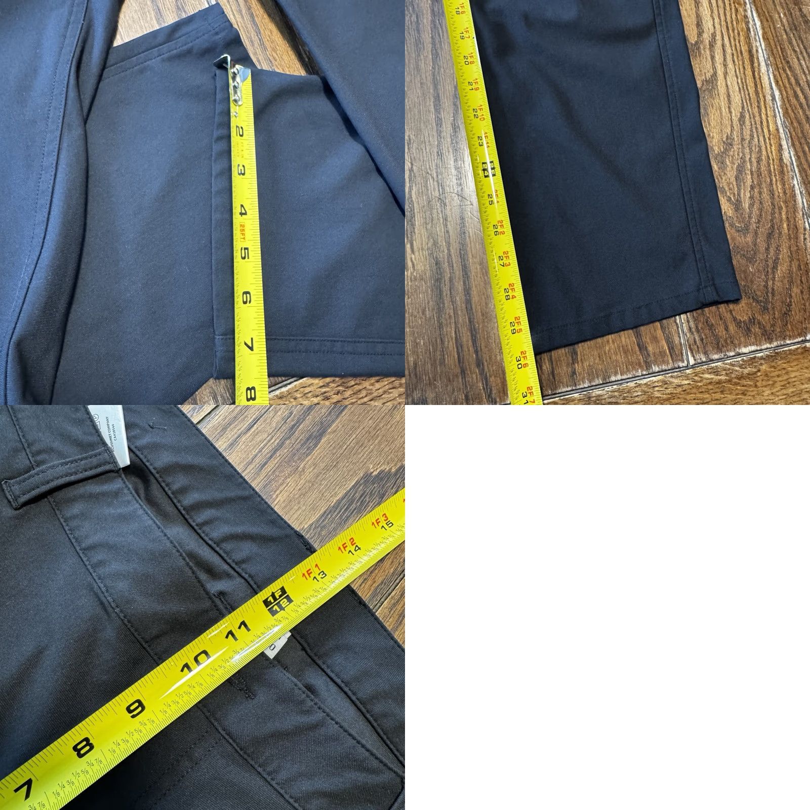 Footjoy FootJoy Pants Mens Black 38x30 Golf Pant Straight Regular Inseam 30 Size US 38 / EU 54 - 9 Thumbnail