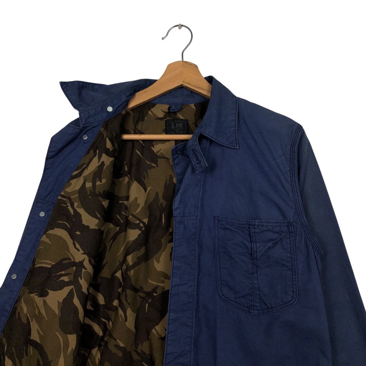 Japanese Brand 📌Vintage Chore Worker Jacket Lee Union Made Camouflage Size US S / EU 44-46 / 1 - 13 Thumbnail