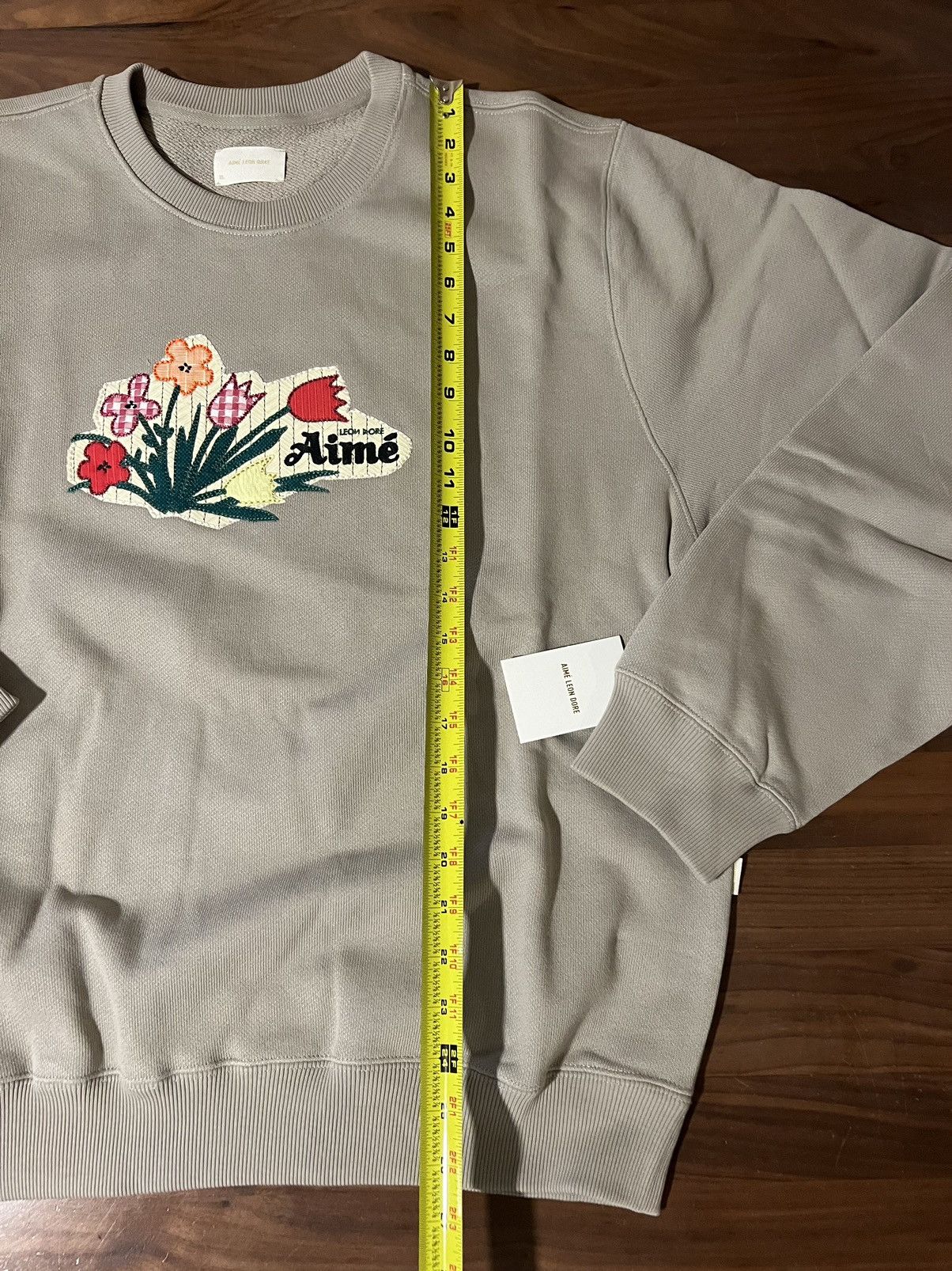 Aime Leon Dore Aime Leon Dore Floral Appliqué Bouquet Crewneck Sweatshirt Size US XL / EU 56 / 4 - 5 Thumbnail