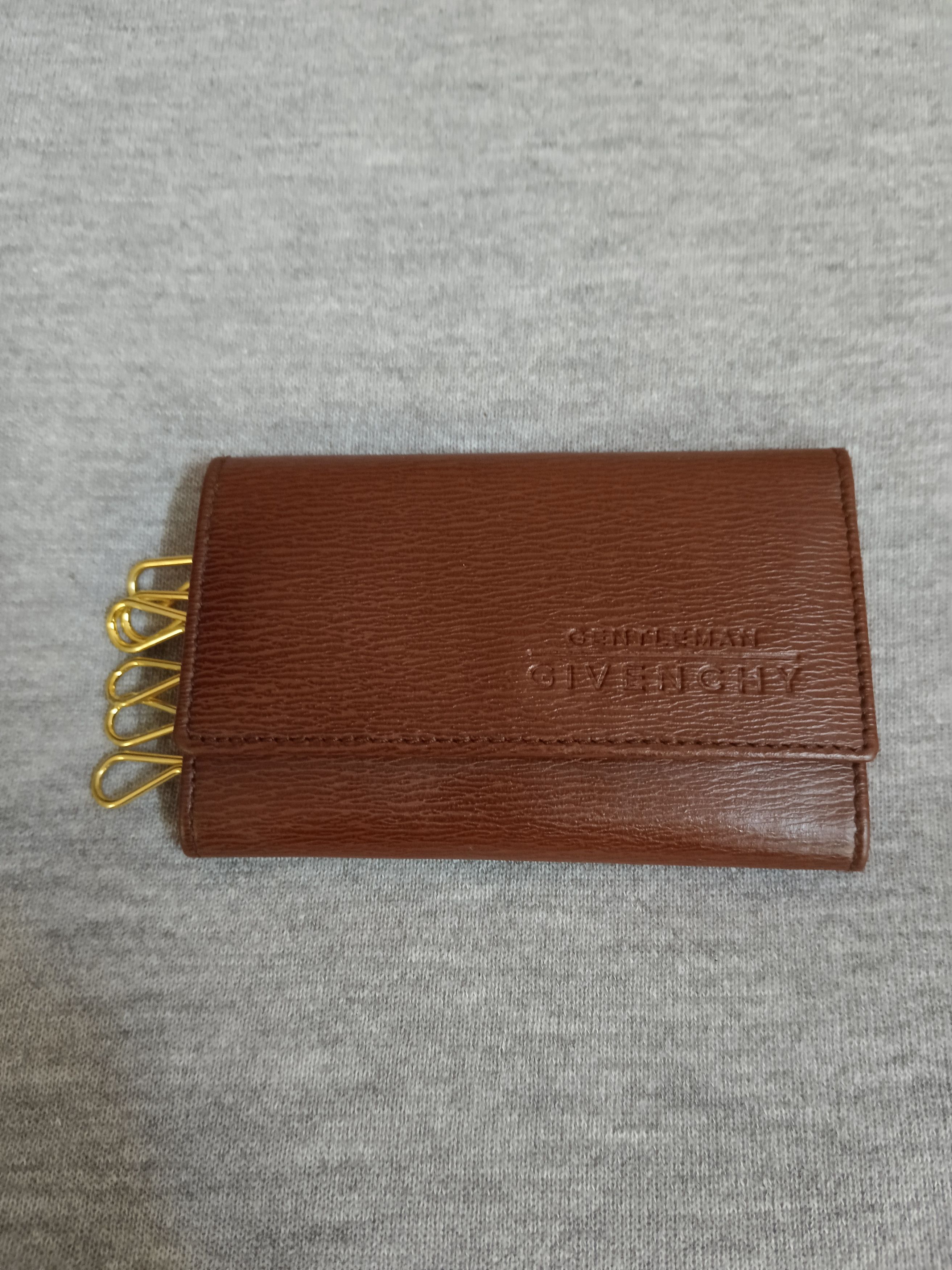 Givenchy GIVENCHY GENTLEMAN LEATHER KEY HOLDER Size ONE SIZE - 4 Thumbnail