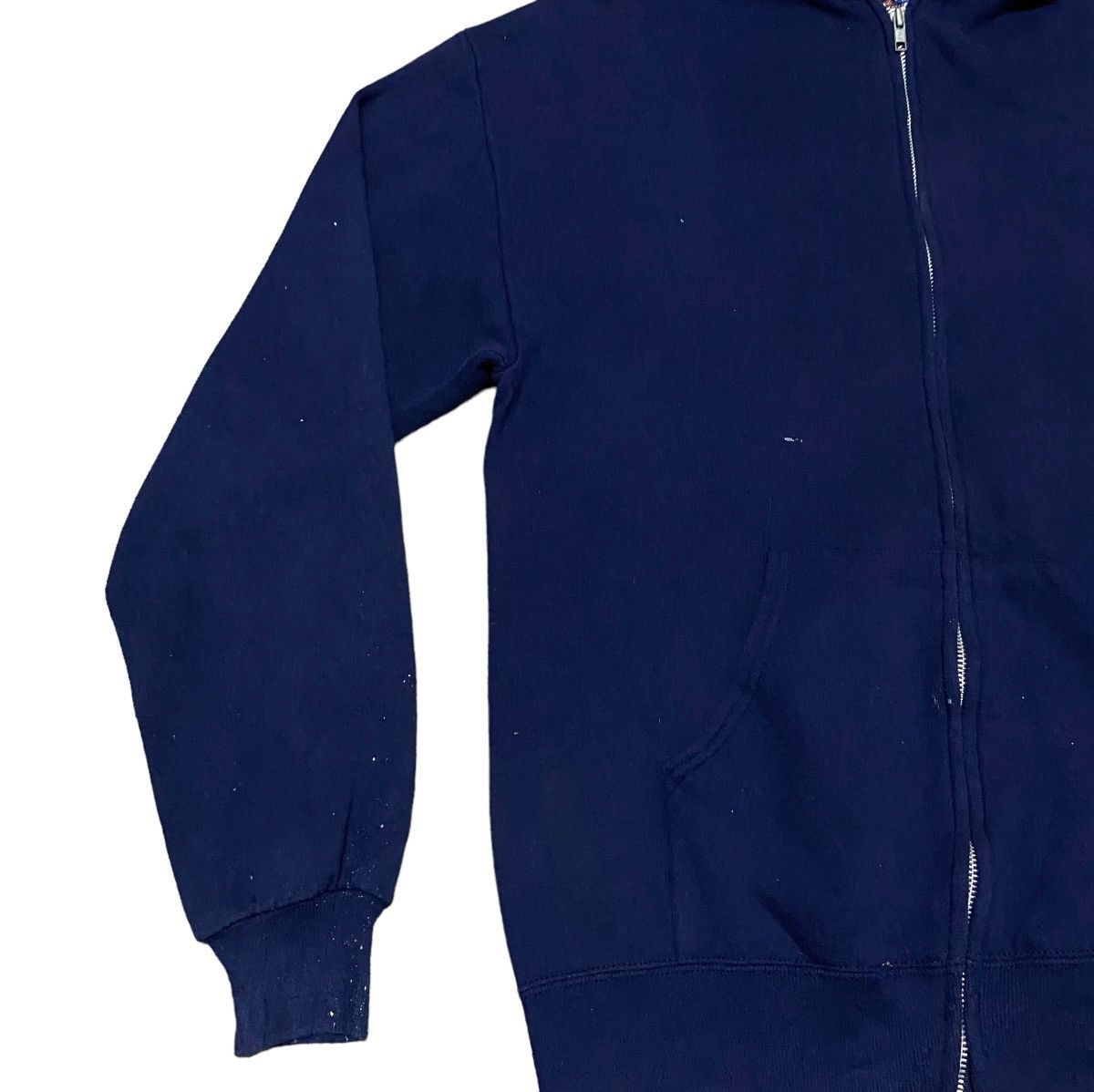 Vintage Vintage Brand Jerzees Plain Zipper Hoodie 1990s Size US M / EU 48-50 / 2 - 3 Thumbnail