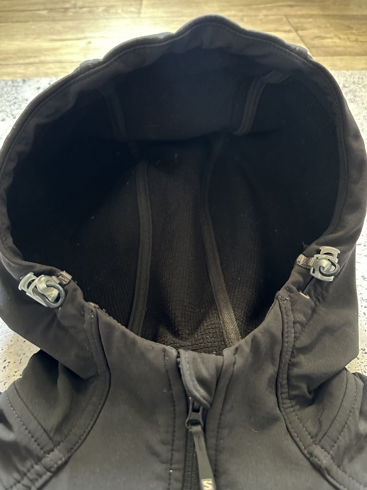 Salomon × Vintage Vintage Salomon Windbreaker Hoodie Jacket Light Goretex Size L / US 10 / IT 46 - 4 Thumbnail