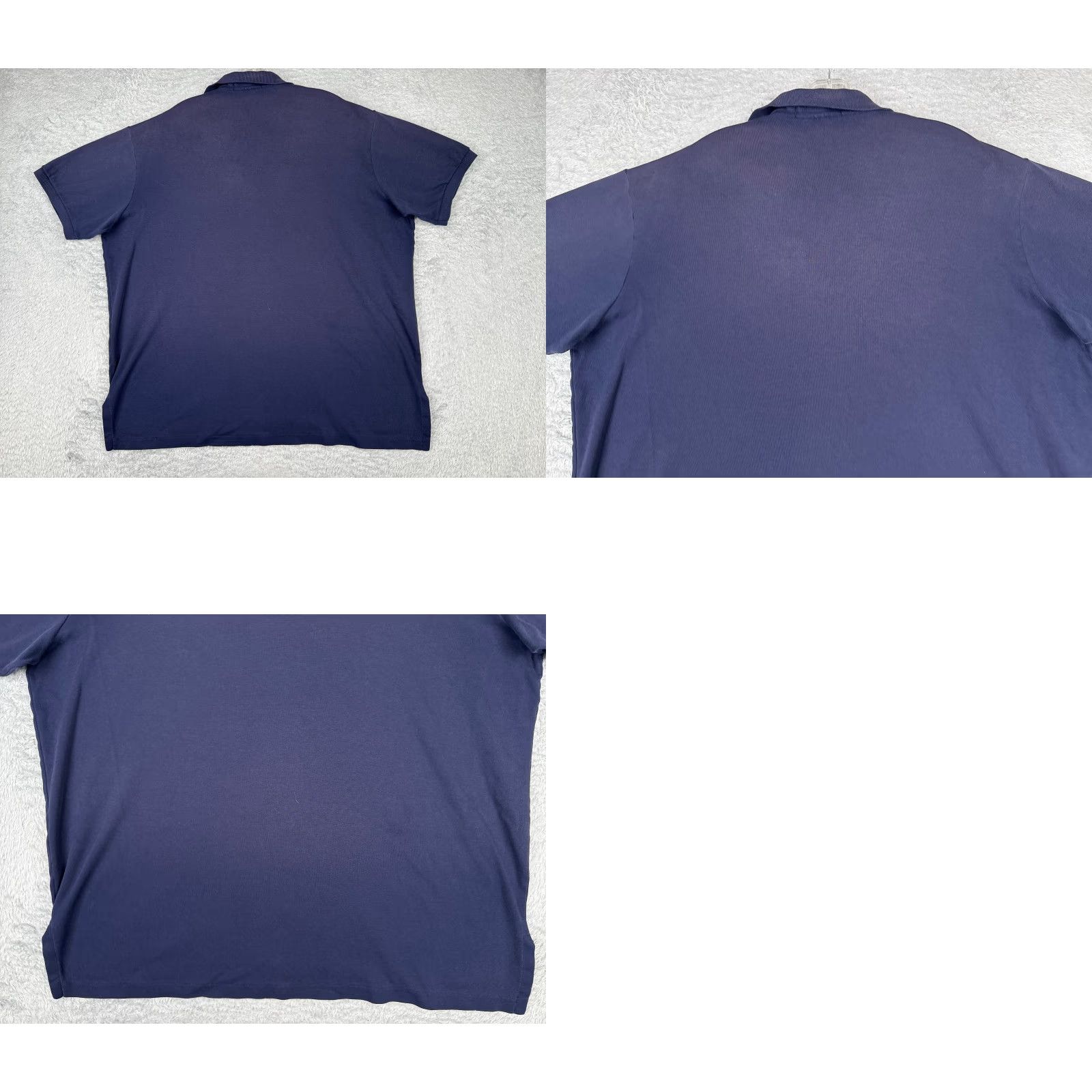 Ralph Lauren VINTAGE Polo Ralph Lauren Shirt 2XL Blue Polo Shirt Men Short Sleeve 100% Cotton Knit Embroidered Logo 80s Golf Mens Size US XXL / EU 58 / 5 - 9 Thumbnail