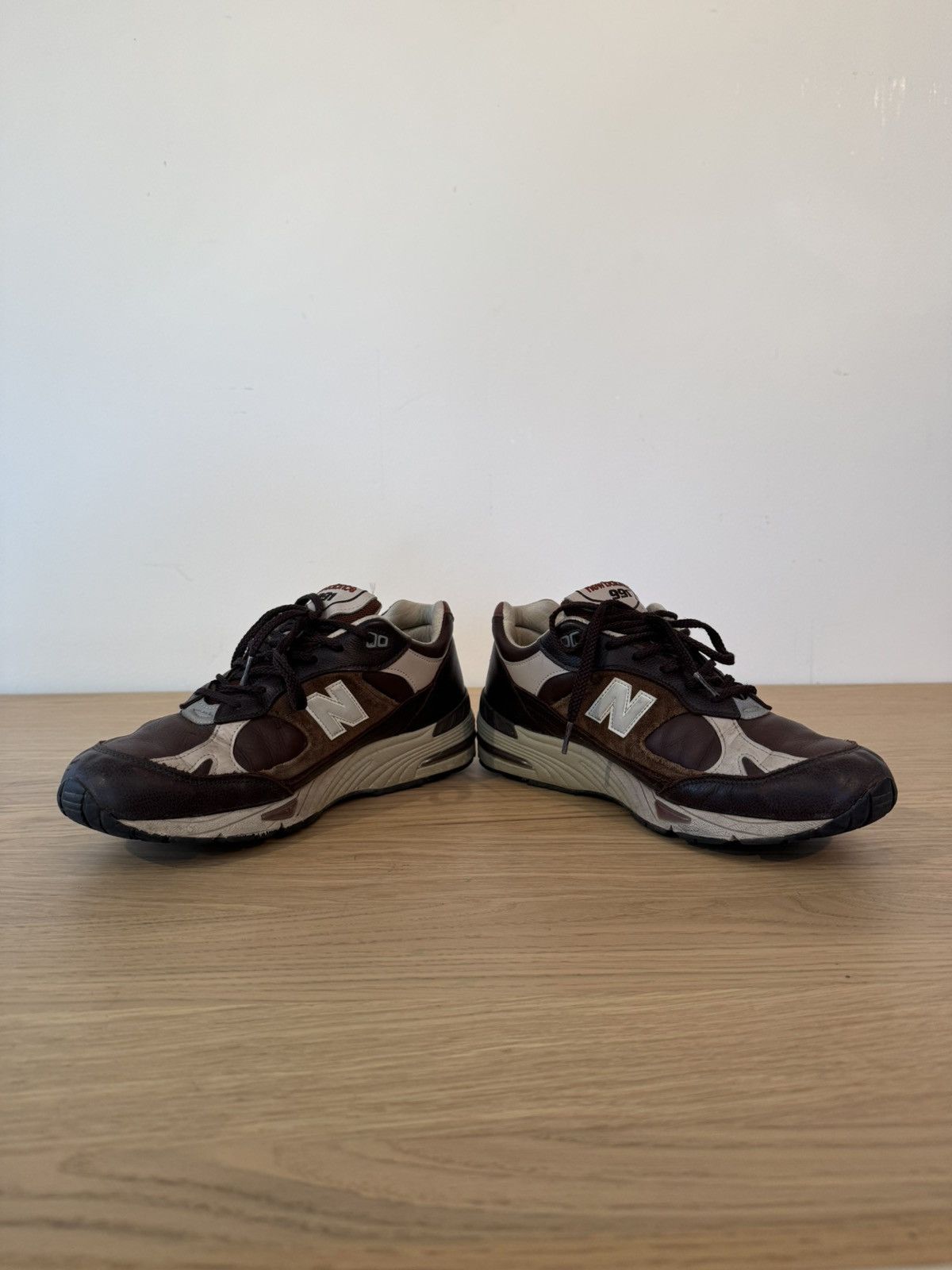 New Balance New Balance 991 Made in England Brown Leather (Mens 11) Size US 11 / EU 44 - 6 Thumbnail