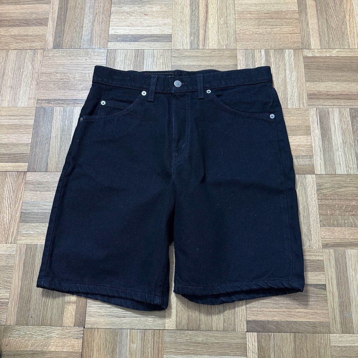 Levi's Vintage Levi’s 550 Orange Tab jean shorts Size US 31 - 2 Thumbnail