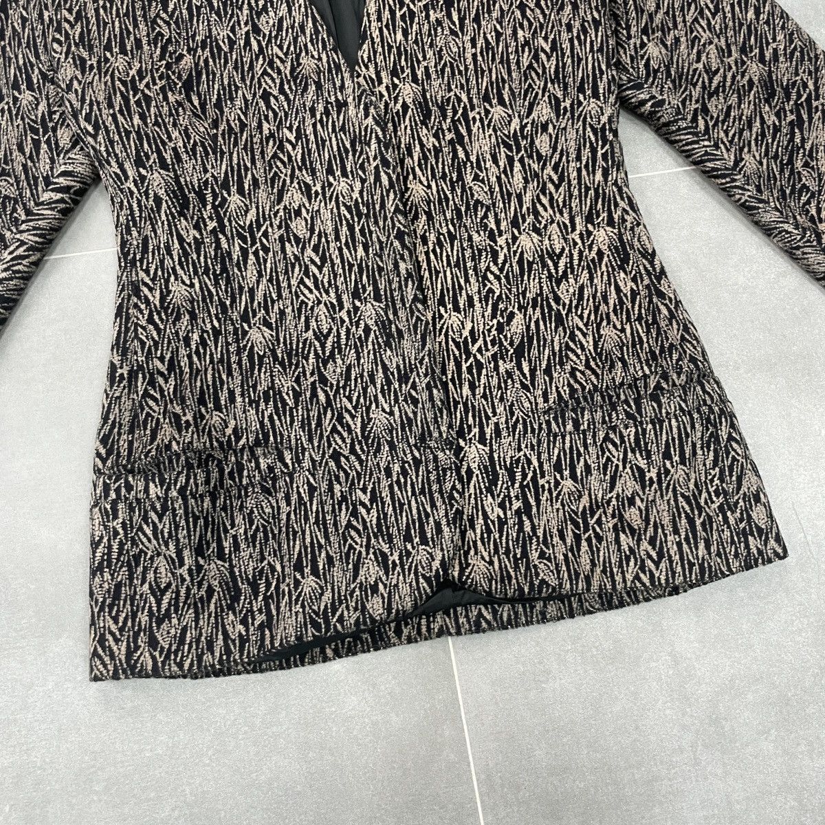 Versace × Vintage Vintage Gianni Versace Women Wool Blazer Size 42 Size M / US 6-8 / IT 42-44 - 5 Thumbnail