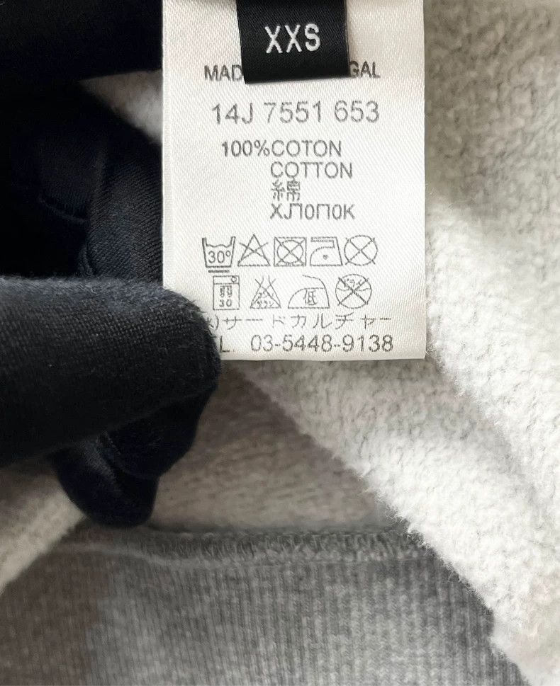 Givenchy Givenchy Show-style grey hoodie with robot portrait logo Size US XXS / EU 40 - 4 Thumbnail