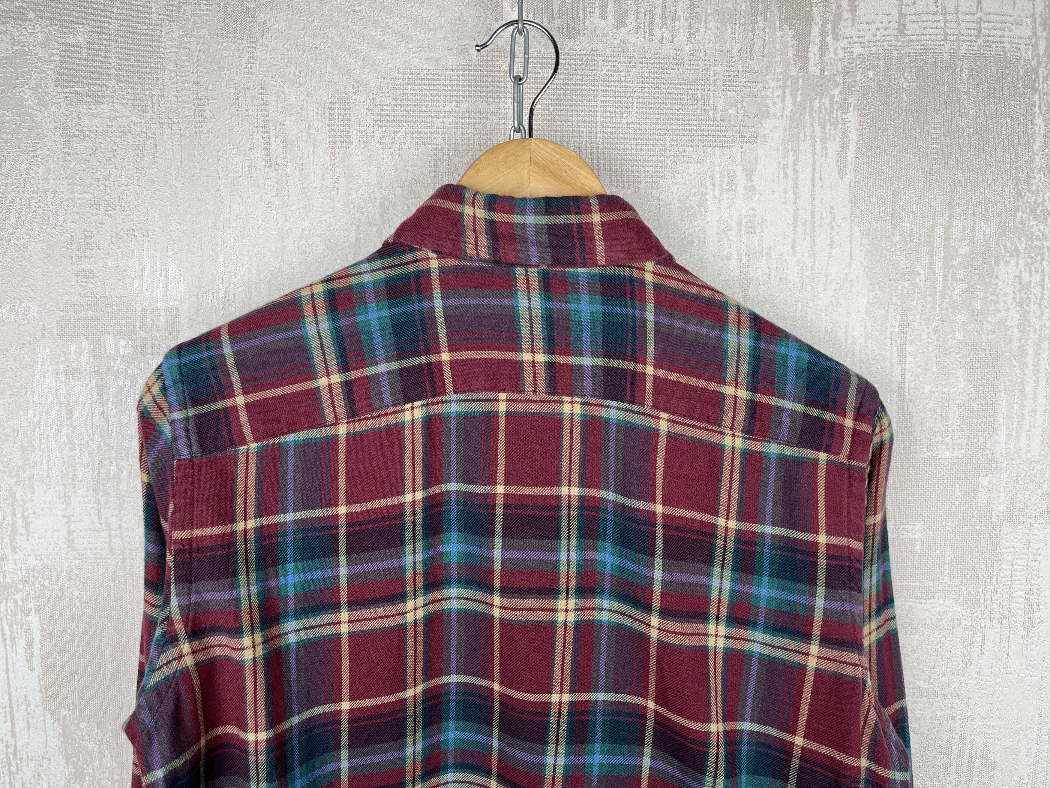Ralph Lauren Ralph Lauren Check Plaid Flannel Long Sleeve Shirt Size S-M Size US M / EU 48-50 / 2 - 13 Thumbnail
