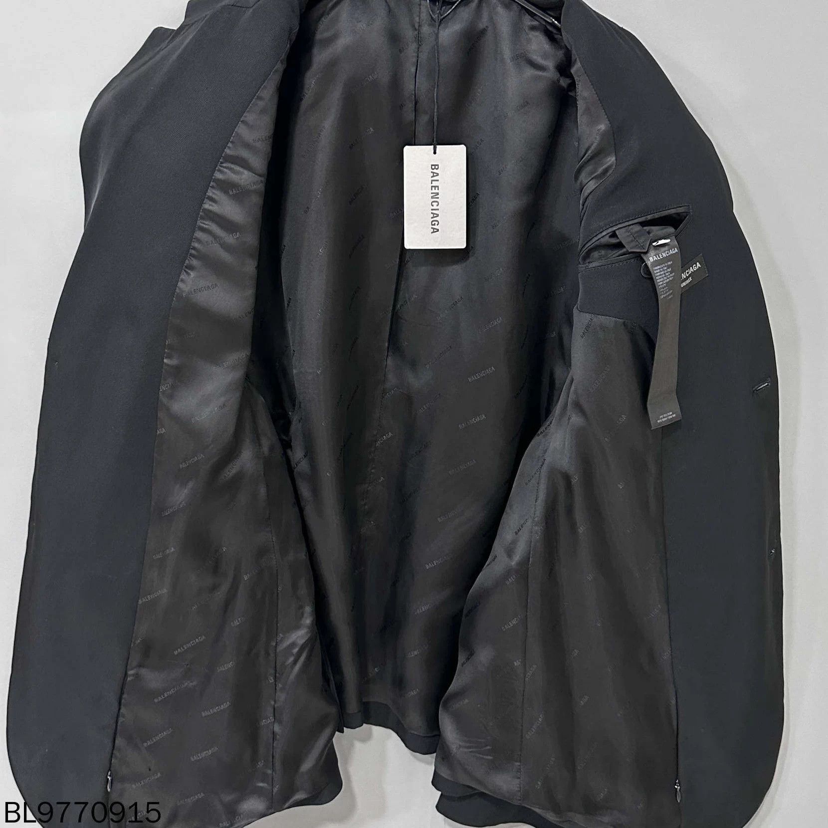 Balenciaga Balenciaga single-breasted blazer size 1 98 new hem weight Size 50S - 9 Thumbnail