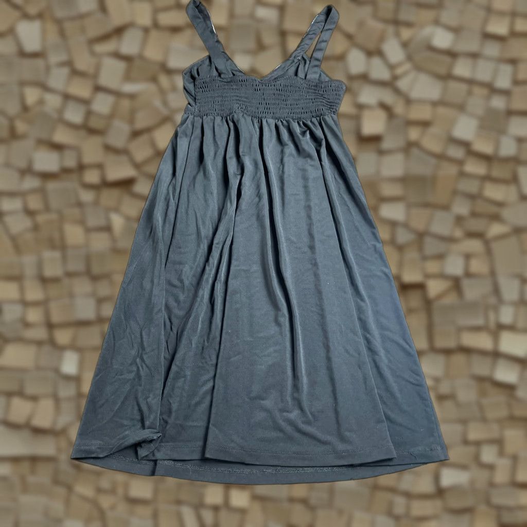 Vintage Candies Dress, Women's Size Small, Black, Beaded, Sleeveless, A-Line, V-Neck, Short Dress Size S / US 4 / IT 40 - 1 Thumbnail