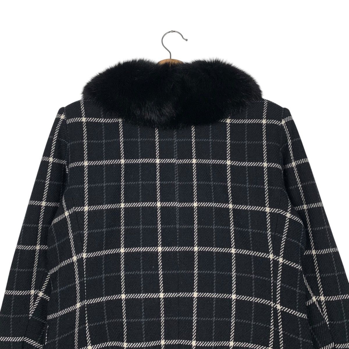 Japanese Brand Japanese Brand Simree Checkered Double Breasted Wool Jacket Size M / US 6-8 / IT 42-44 - 8 Thumbnail