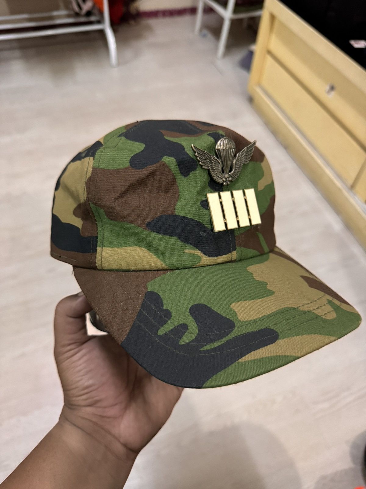 Other Airborne Army Military Air Force Korean Cap Size ONE SIZE - 3 Thumbnail