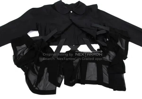 Comme des Garcons Comme Des Garcons Black vintage laced top Size S / US 4 / IT 40 - 7 Thumbnail