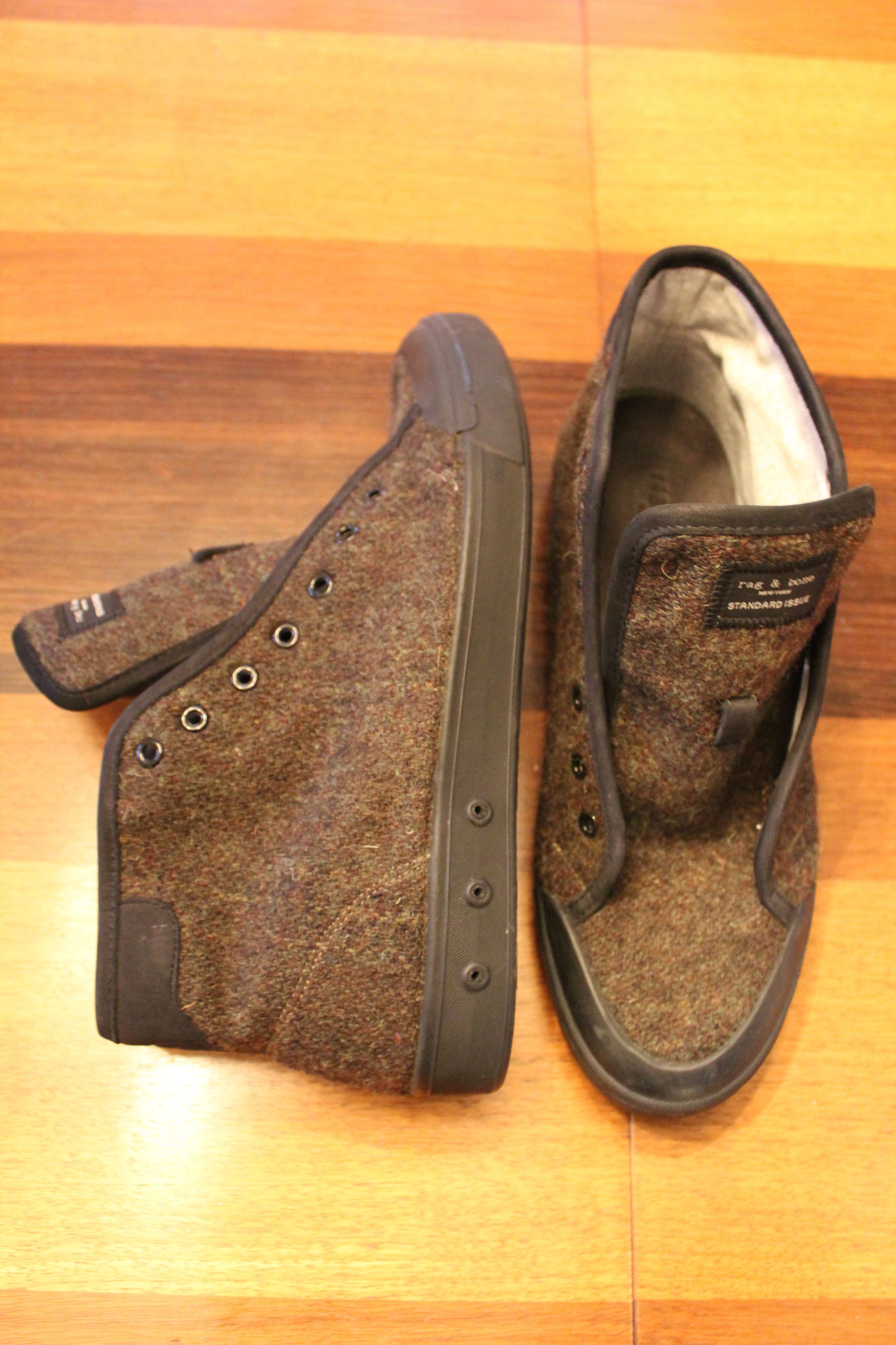 Rag & Bone Rag & Bone x Harris Tweed “Standard Issue” Trainer (2014) Size US 11 / EU 44 - 4 Thumbnail