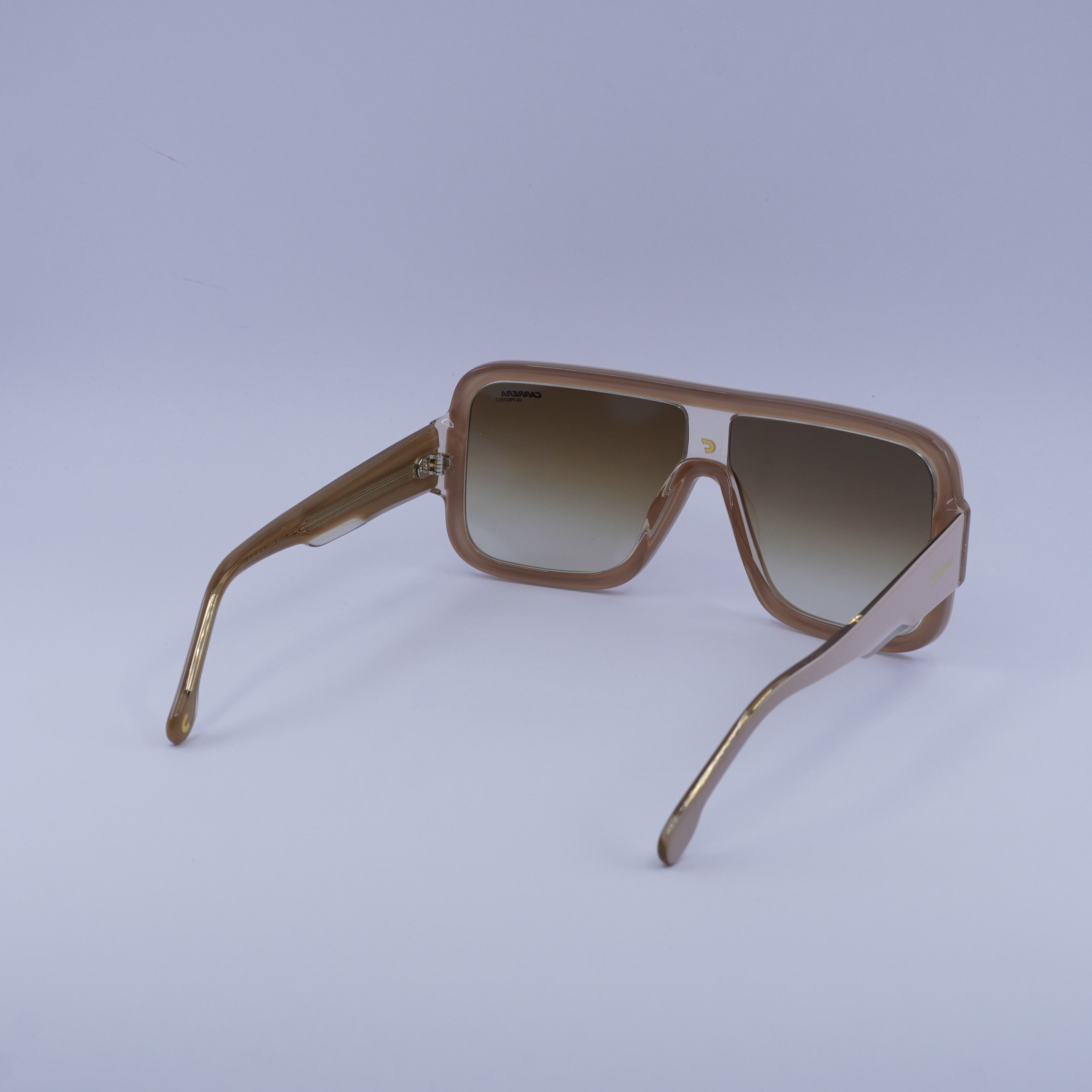Carrera Carrera FLAGLAB 14 010A HA Sunglasses Beige Shield Frame Size ONE SIZE - 7 Thumbnail