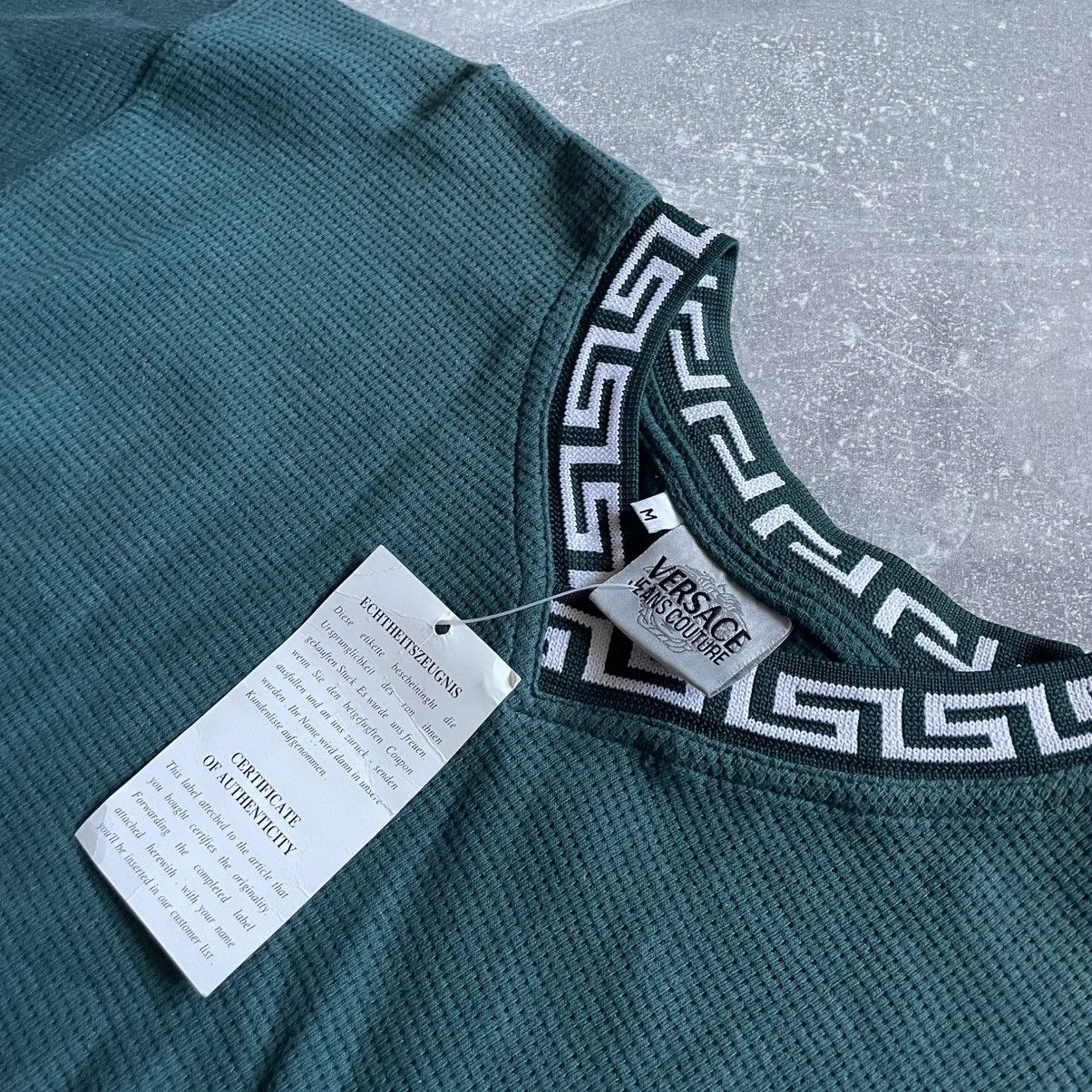 Versace Rare NEW 90s☀️ Versace men polo size M old money shirt tee Size US M / EU 48-50 / 2 - 3 Thumbnail