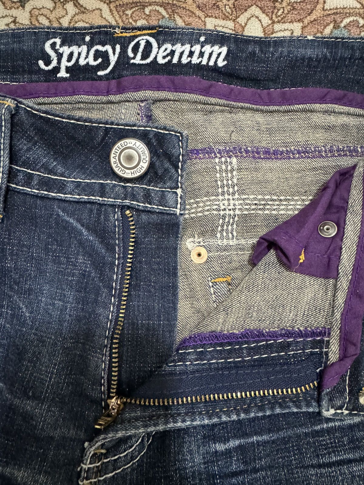 Japanese Brand × Vintage Vintage Spicy Denim Strechable Jeans Size US 36 / EU 52 - 7 Thumbnail