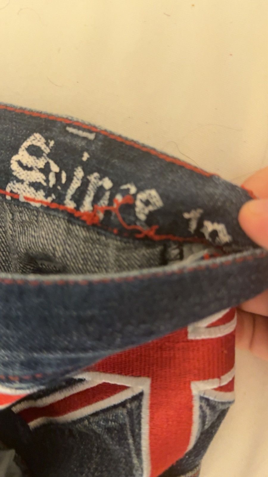 Coogi Coogi Jeans Red embroidered logo Great Britain Size US 44 / EU 60 - 3 Thumbnail