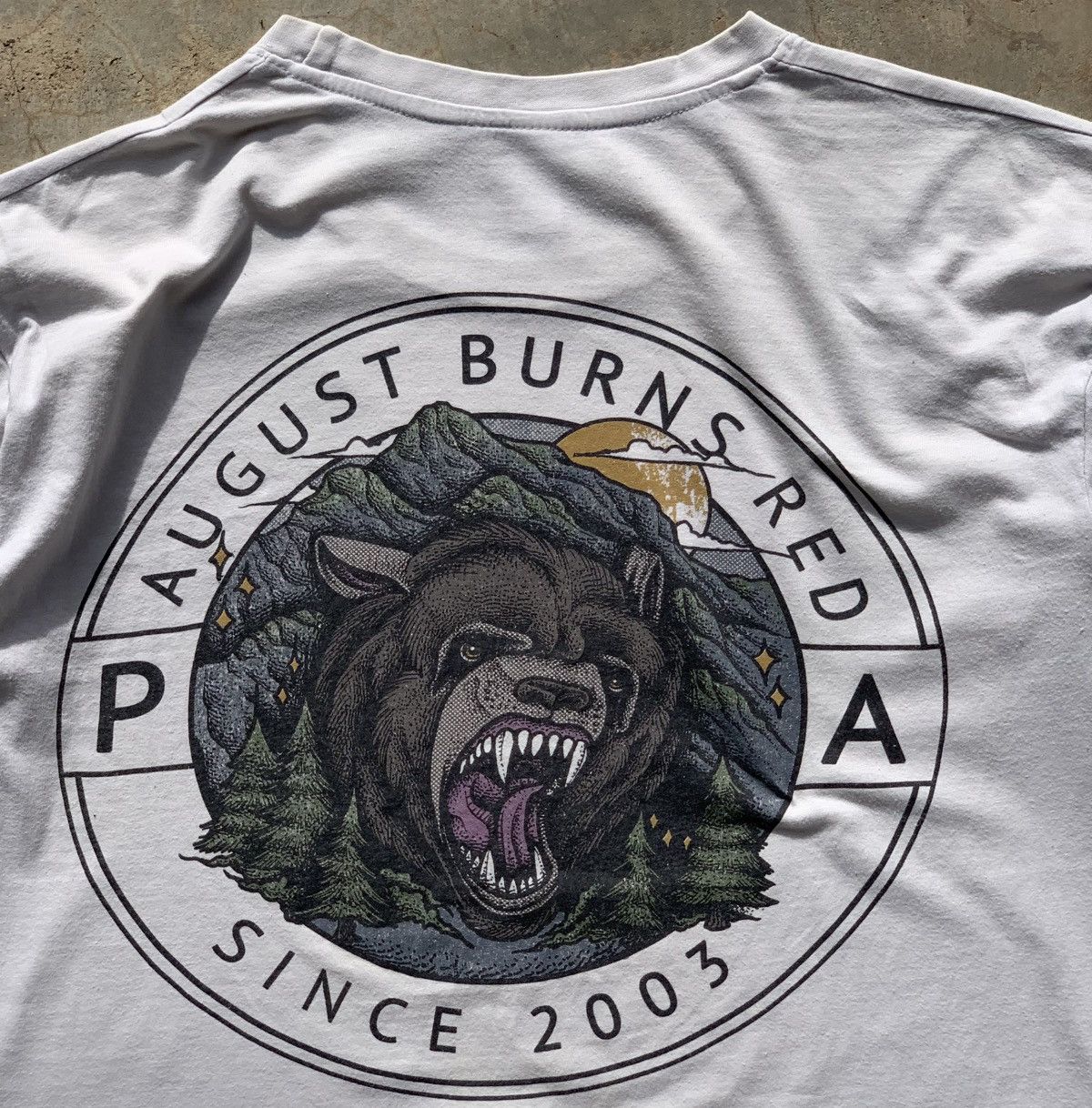 Band Tees 00s AUGUST BURNS RED Size US L / EU 52-54 / 3 - 3 Thumbnail