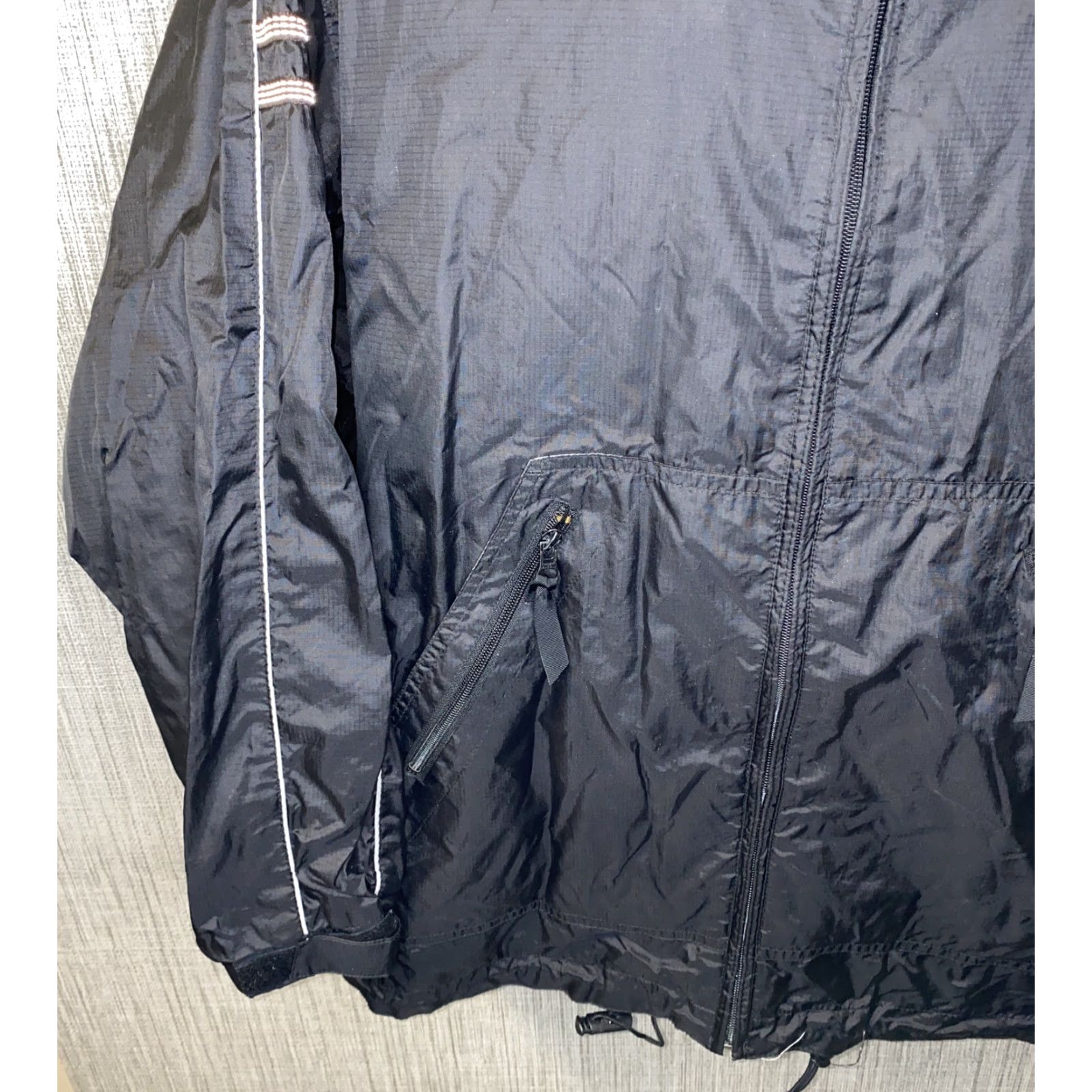 Levi's Levi’s Jacket Mens XL Black Nylon Rain Full Zip Size US XL / EU 56 / 4 - 4 Thumbnail