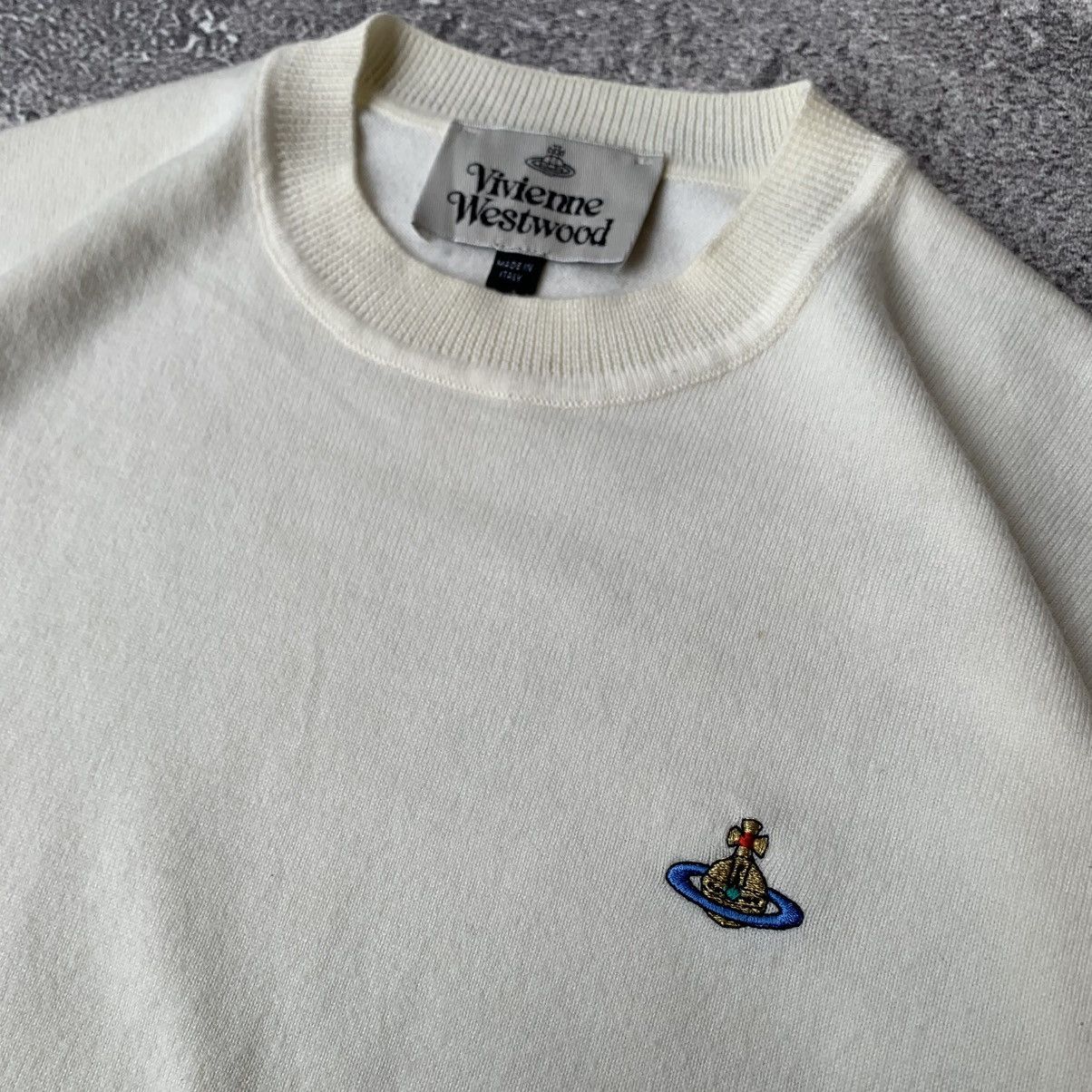 Vivienne Westwood Vivienne Westwood Knitwear Longsleve Broken White Size US S / EU 44-46 / 1 - 7 Thumbnail