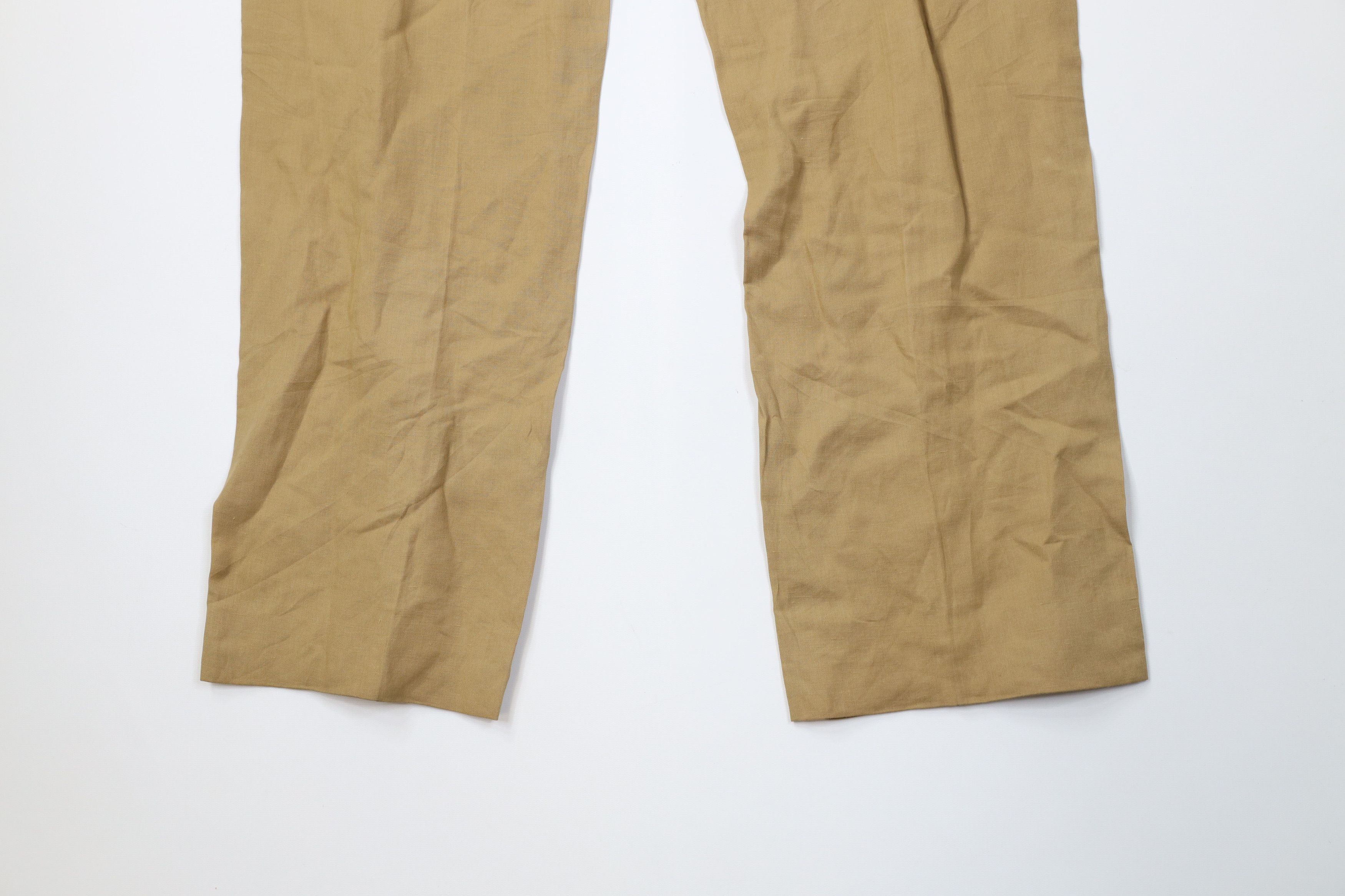 Ralph Lauren Vintage 90s Ralph Lauren Blend Wide Leg Chino Pants Beige Size US 38 / EU 54 - 14 Thumbnail