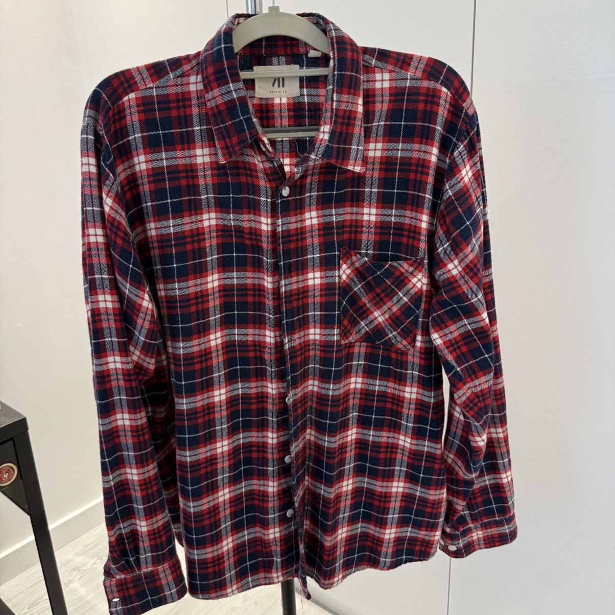 Richie Le Collection Flannel - Red Size US M / EU 48-50 / 2 - 2 Thumbnail