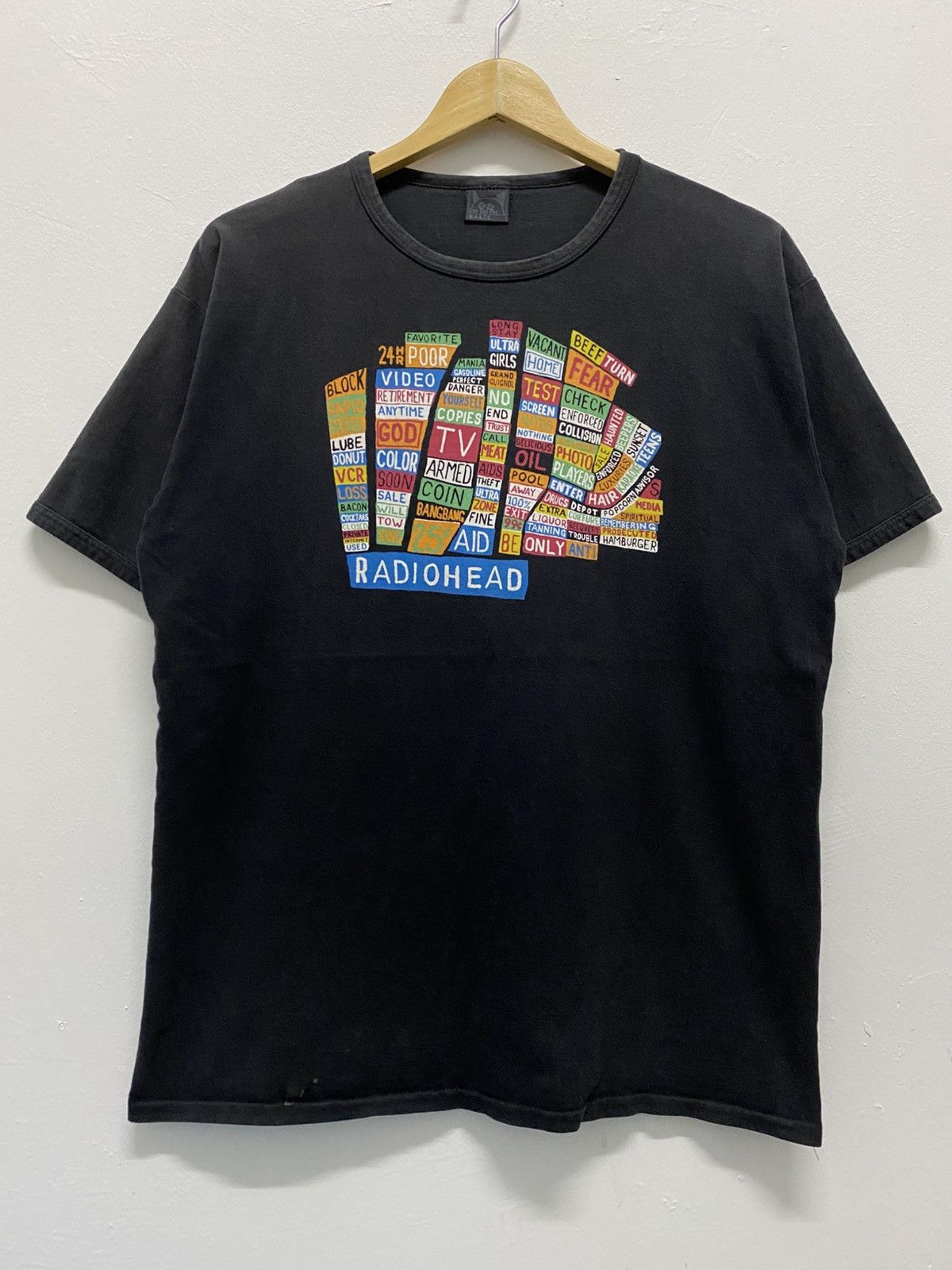 Band Tees Vintage Radiohead Hail to the Thief album Thom Yorke Size US L / EU 52-54 / 3 - 2 Thumbnail