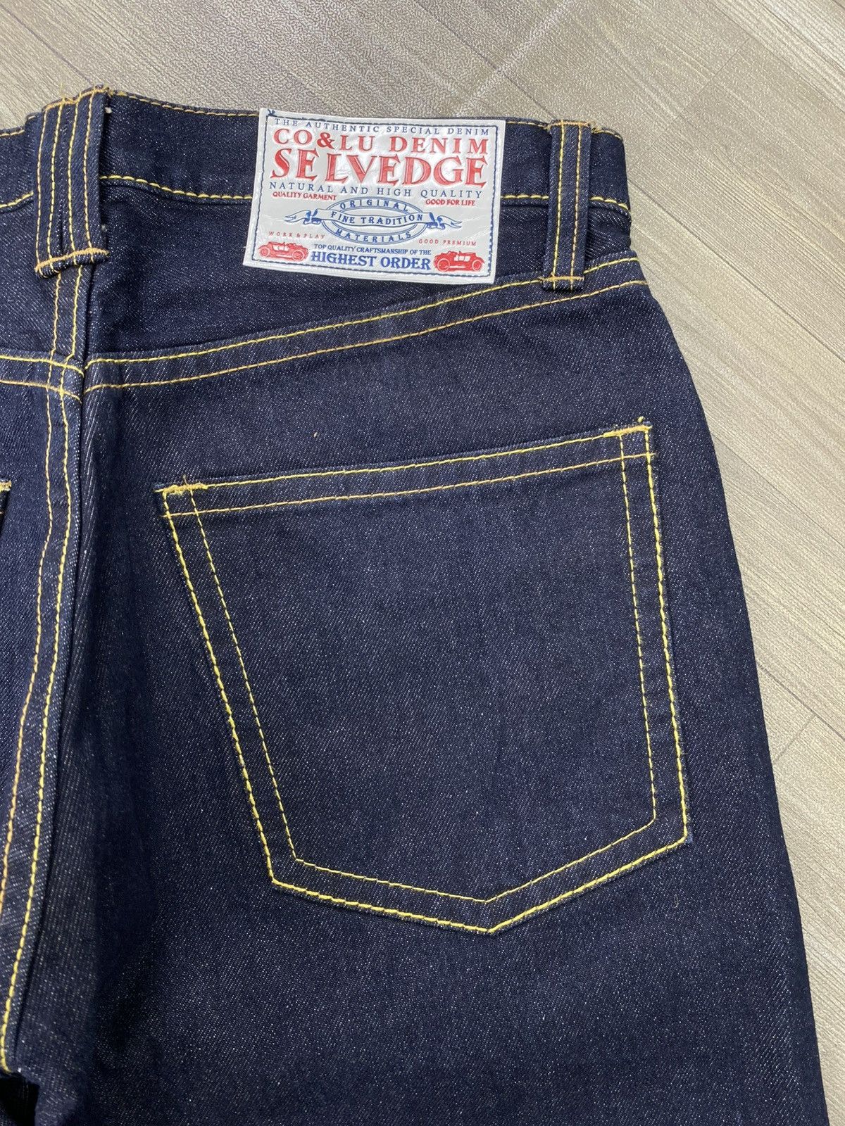 Hysteric Glamour Vintage CoandLu Japan Evisu Style Printed Selvedge Jeans Y2K Size US 34 / EU 50 - 17 Thumbnail