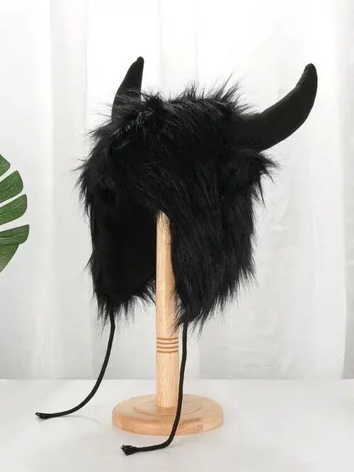 Other Hirakawa x Miori Cow Style Faux Fur Hats Size ONE SIZE - 6 Thumbnail