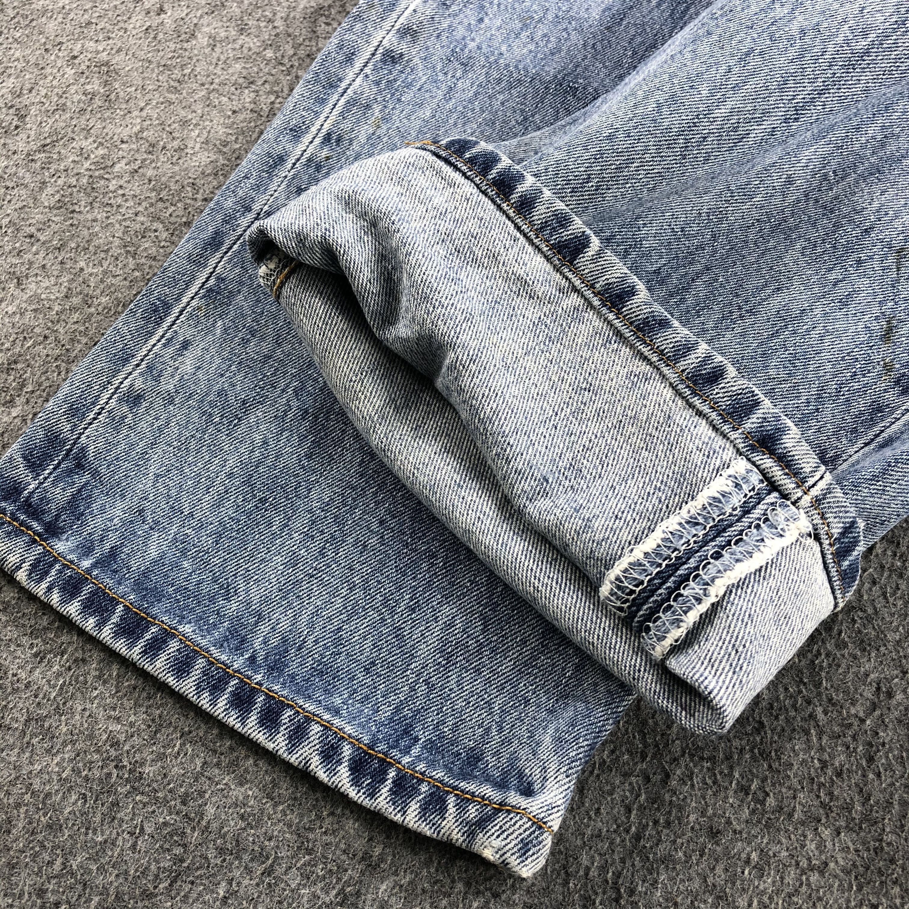 Levi's Vintage Blue Wash Levis 501 Jeans-J2029 Size US 32 / EU 48 - 7 Thumbnail
