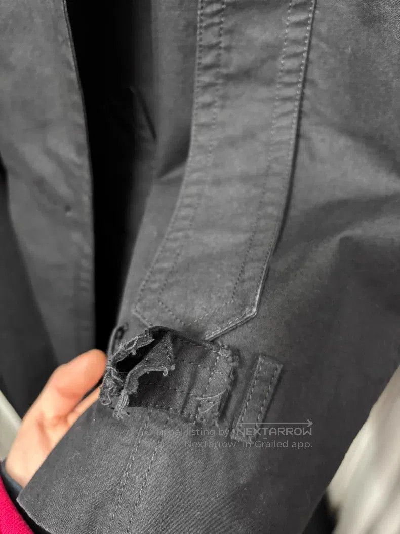 Vetements VETEMENTS Long Double-Breasted Windbreaker Jacket Size US XS / EU 42 / 0 - 4 Thumbnail