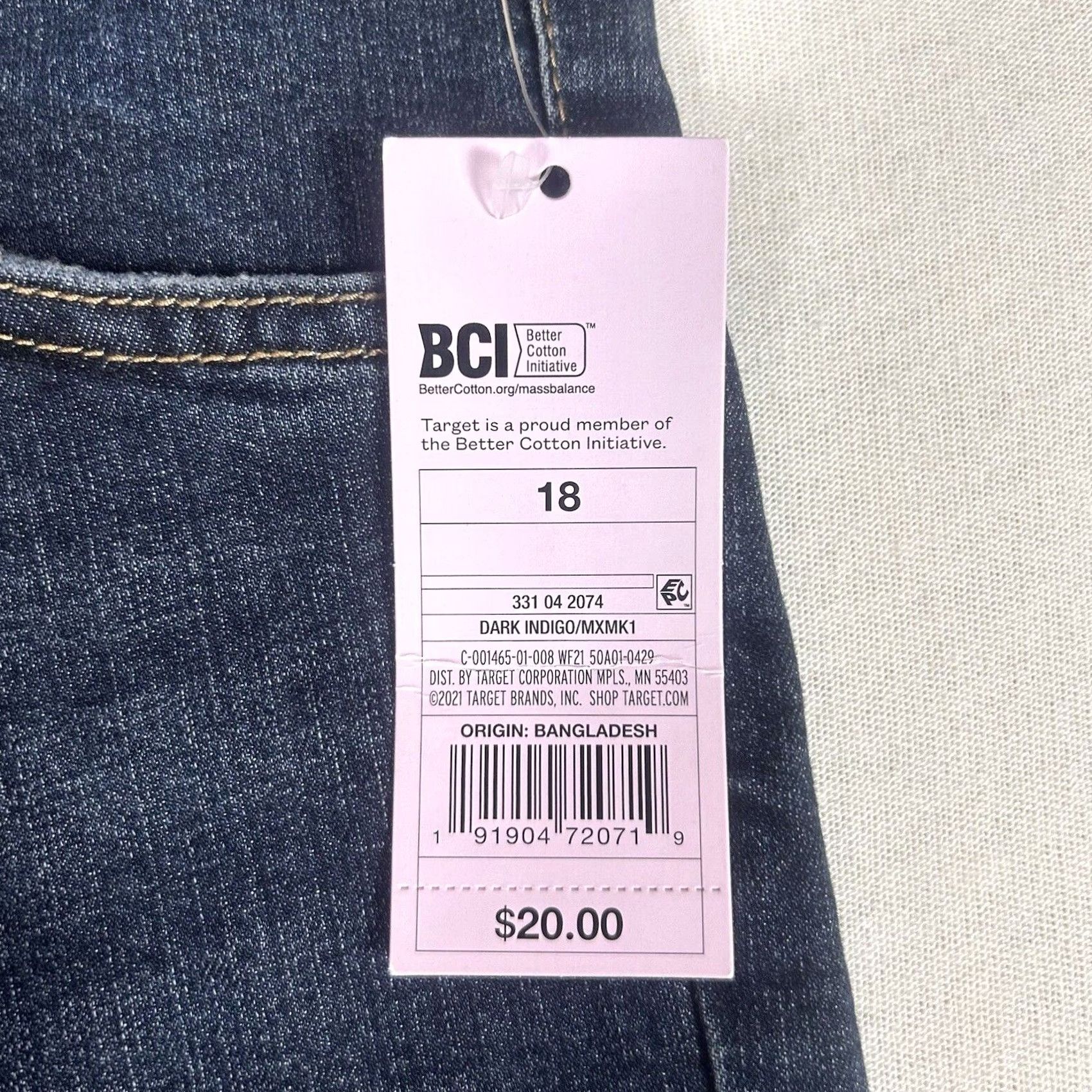 Vintage Wild Fable Highest Rise Skinny Jeans Womens 18 Distressed Blue NWT (Bohemian, Hipster) Jeans Women 5-Pocket/High Rise, Denim, Cotton Blend, Stretch Size 40" / US 18 - 3 Thumbnail