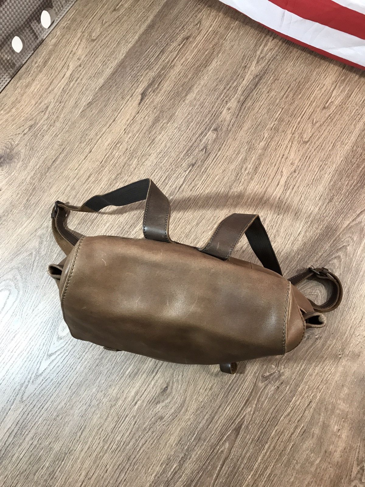 Designer × Leather Aunts & Uncles Leather Backpack rare Size ONE SIZE - 2 Thumbnail