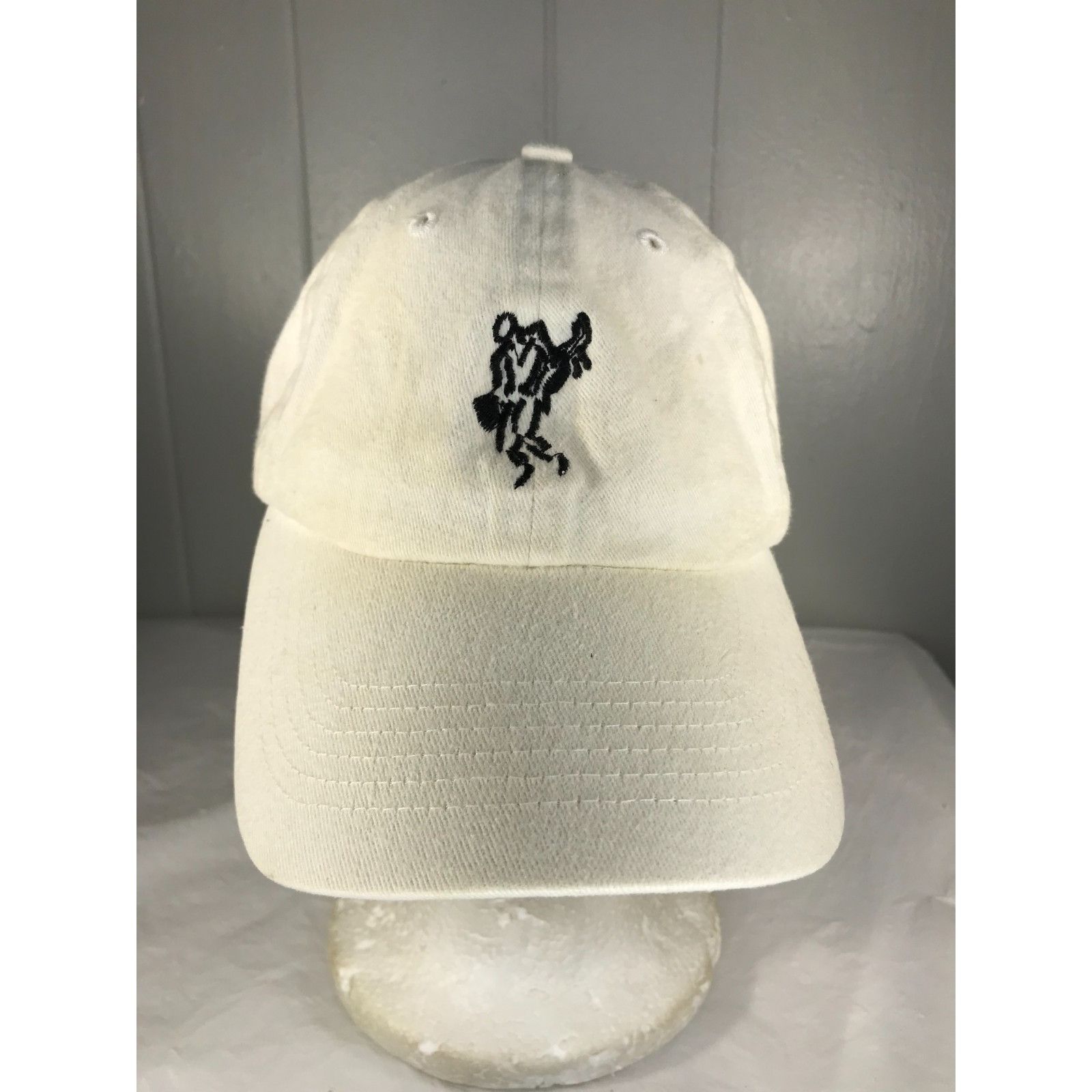 Ashworth Vintage Strapback Ashworth Embroidered Golfer Logo Golfman H Size ONE SIZE - 1 Thumbnail