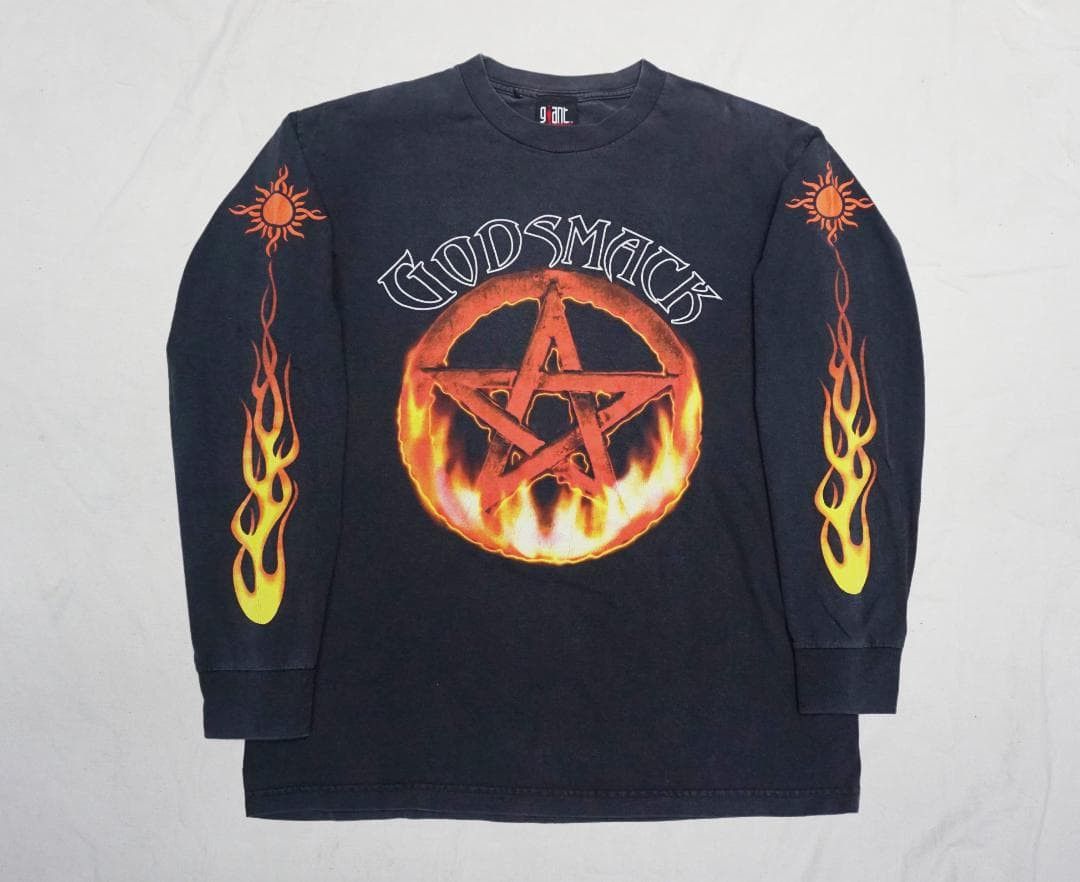 Vintage 00's GODSMACK Tシャツ ロック ビンテージ DISTURBED Size US M / EU 48-50 / 2 - 3 Thumbnail