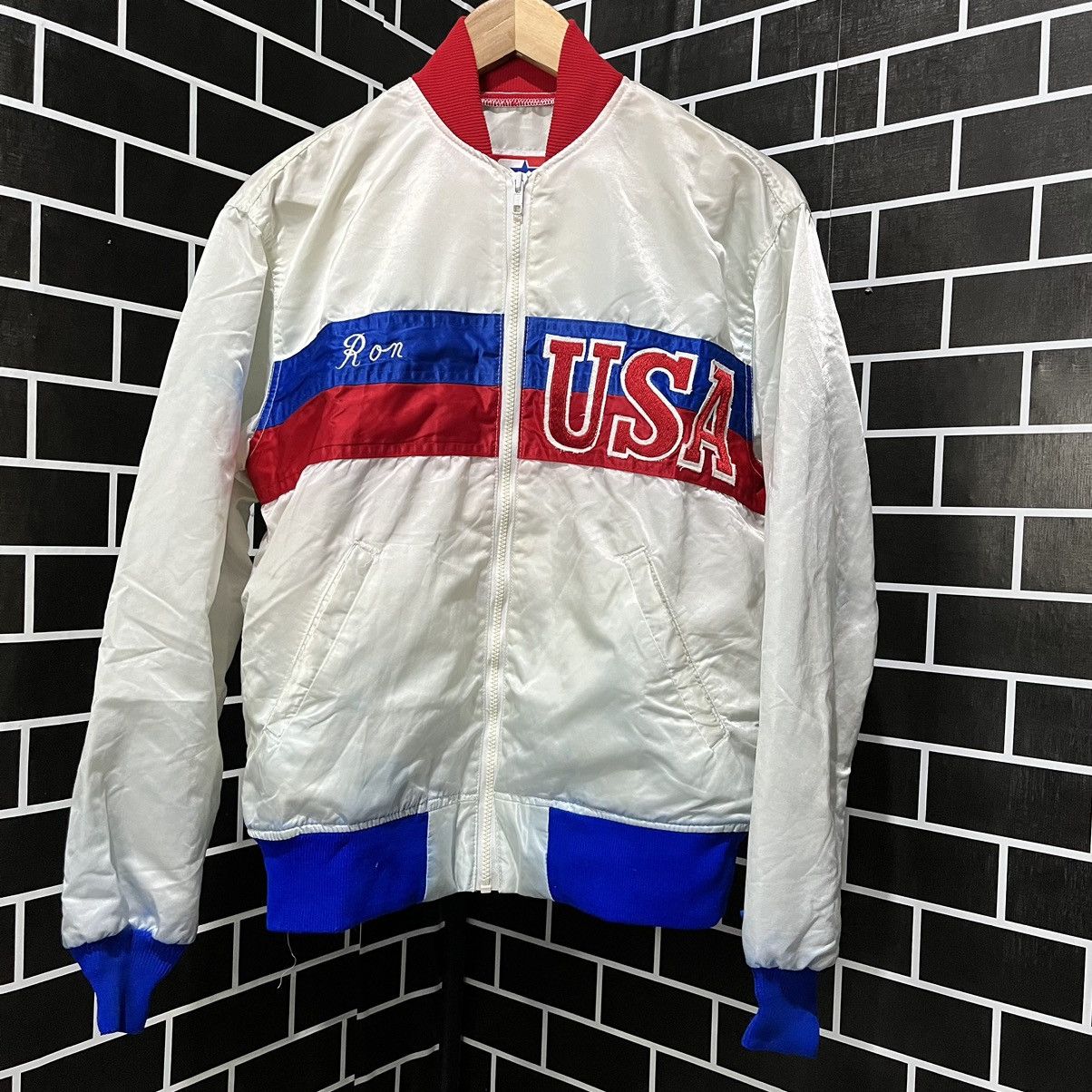 Starter STARTER USA BOMBER JACKET Size US M / EU 48-50 / 2 - 1 Thumbnail