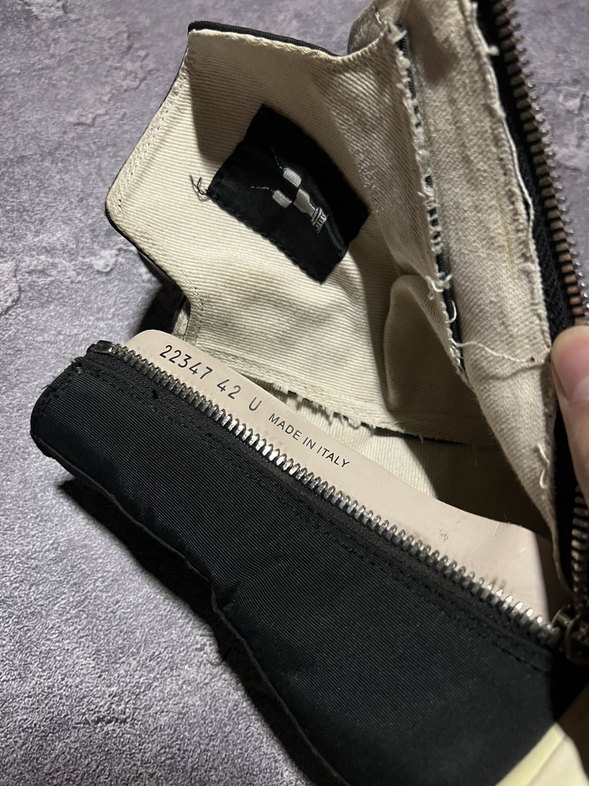 Rick Owens Abstract Ramones Hign