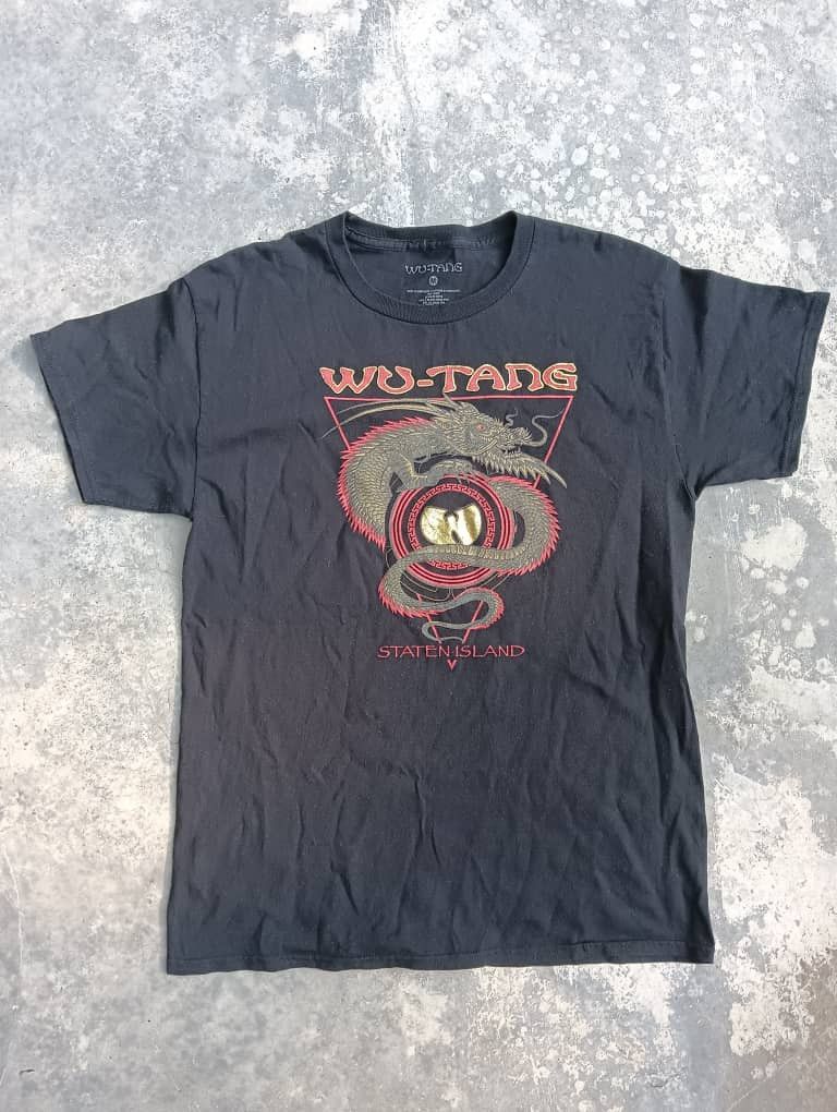 Vintage y2k wu-tang clan vneck self defense T-Shirt