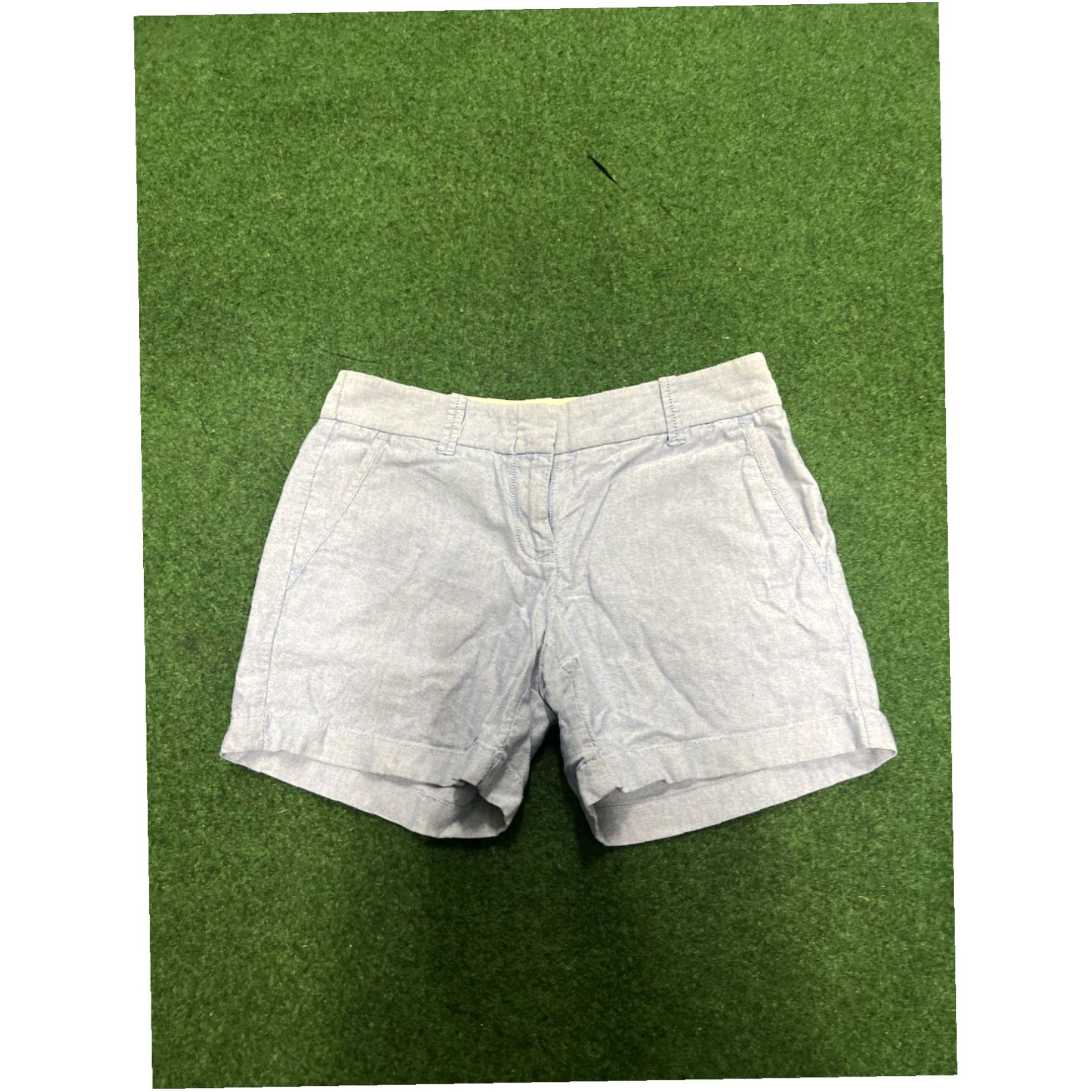 J.Crew J CREW FACTORY Womens City Fit Blue Shorts Size 00 PREPPY Summer Size 28" / US 6 / IT 42 - 1 Thumbnail