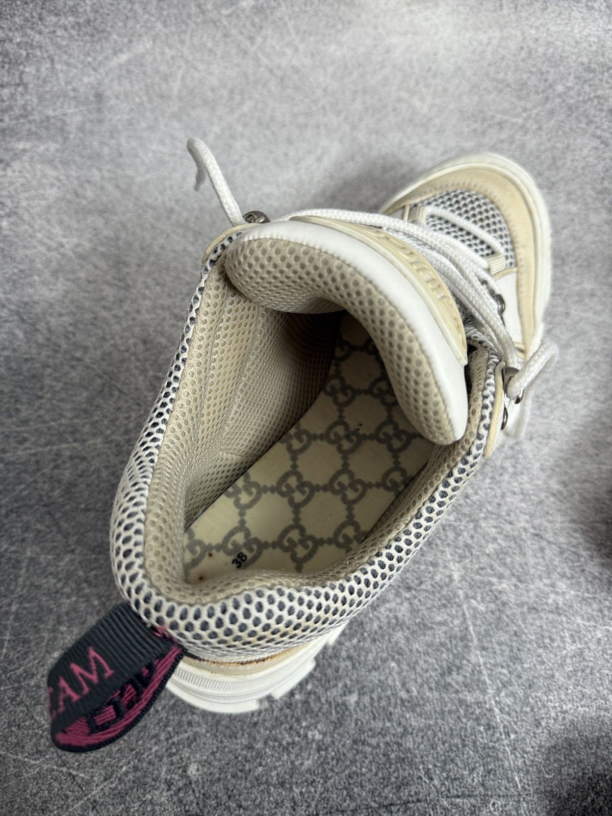 Gucci Gucci Flashtrek Women’s Sneakers ‘White’ Size 38 Size US 7 / IT 37 - 9 Thumbnail